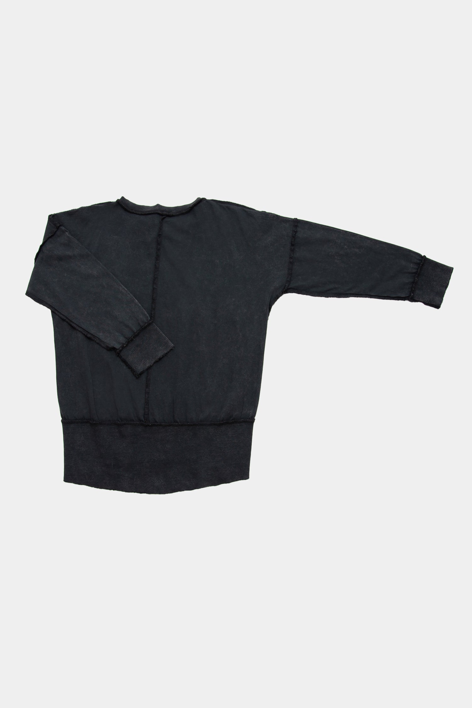 koszulka dziecięca- VINTAGE WELT LONGSLEEVE dark black