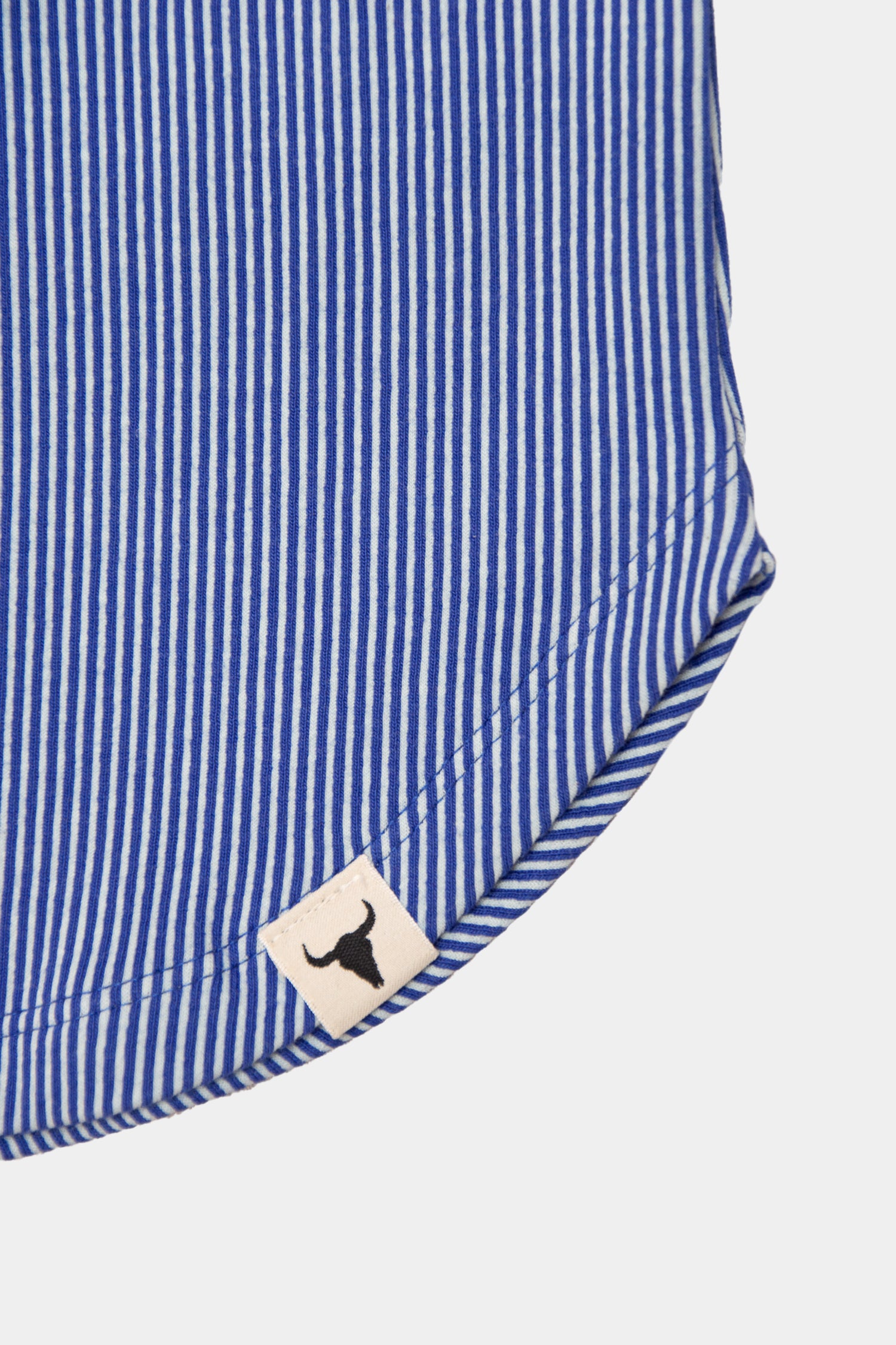 koszulka dziecięca- RIBB LONGSLEEVE blue/white