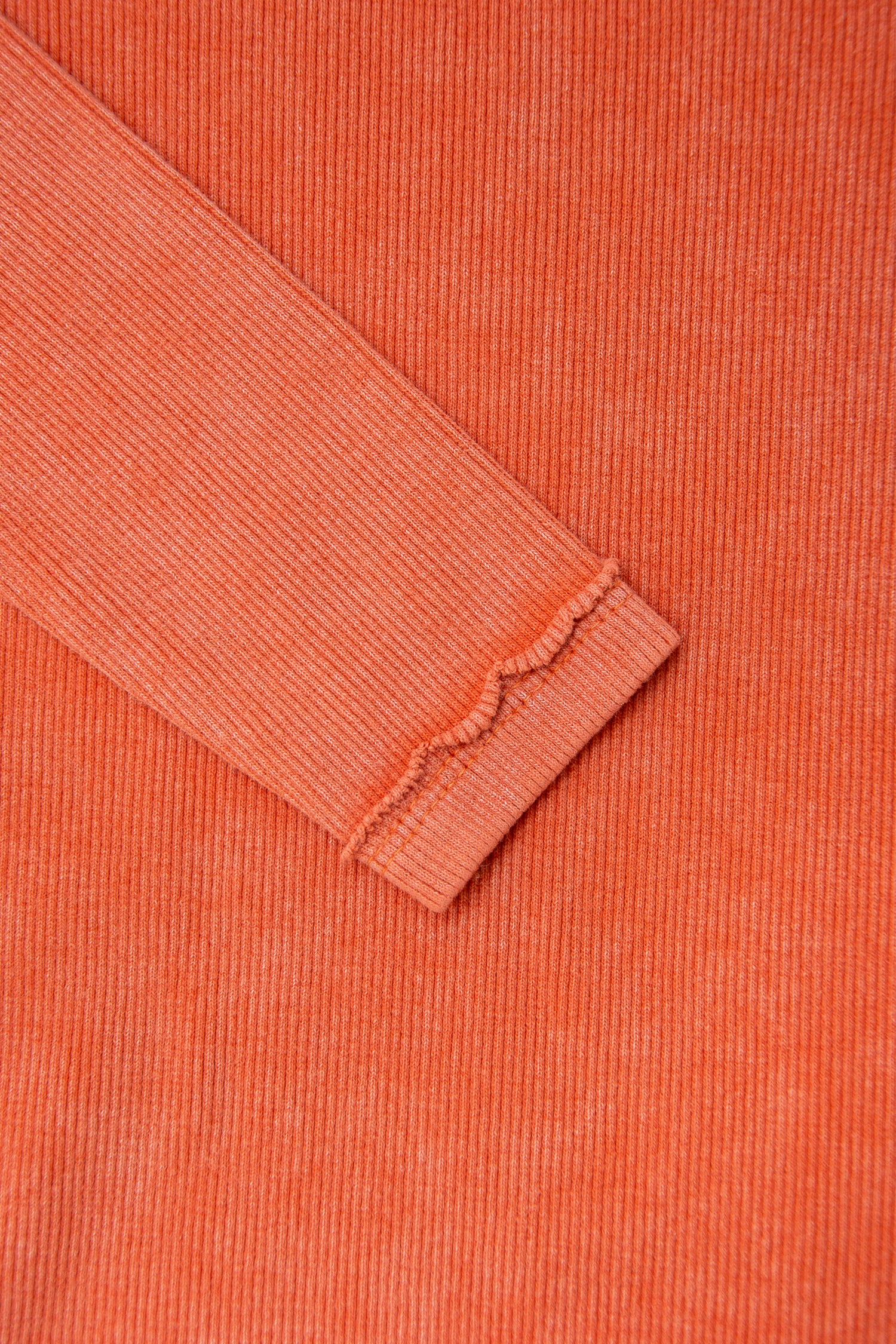 koszulka dziecięca- RIBB LONGSLEEVE orange