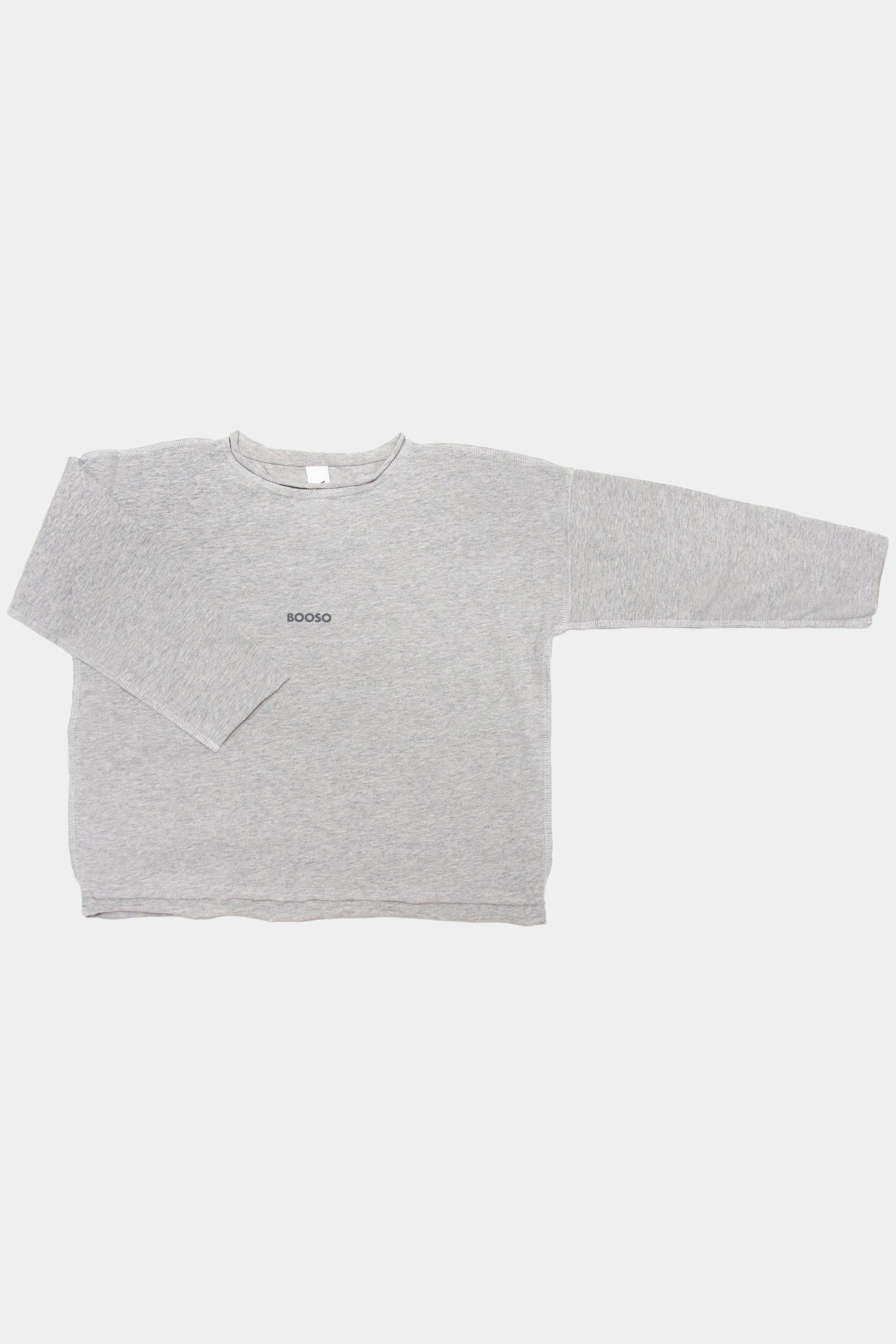 koszulka dziecięca- BOXY BOOSO LONGSLEEVE gray marl