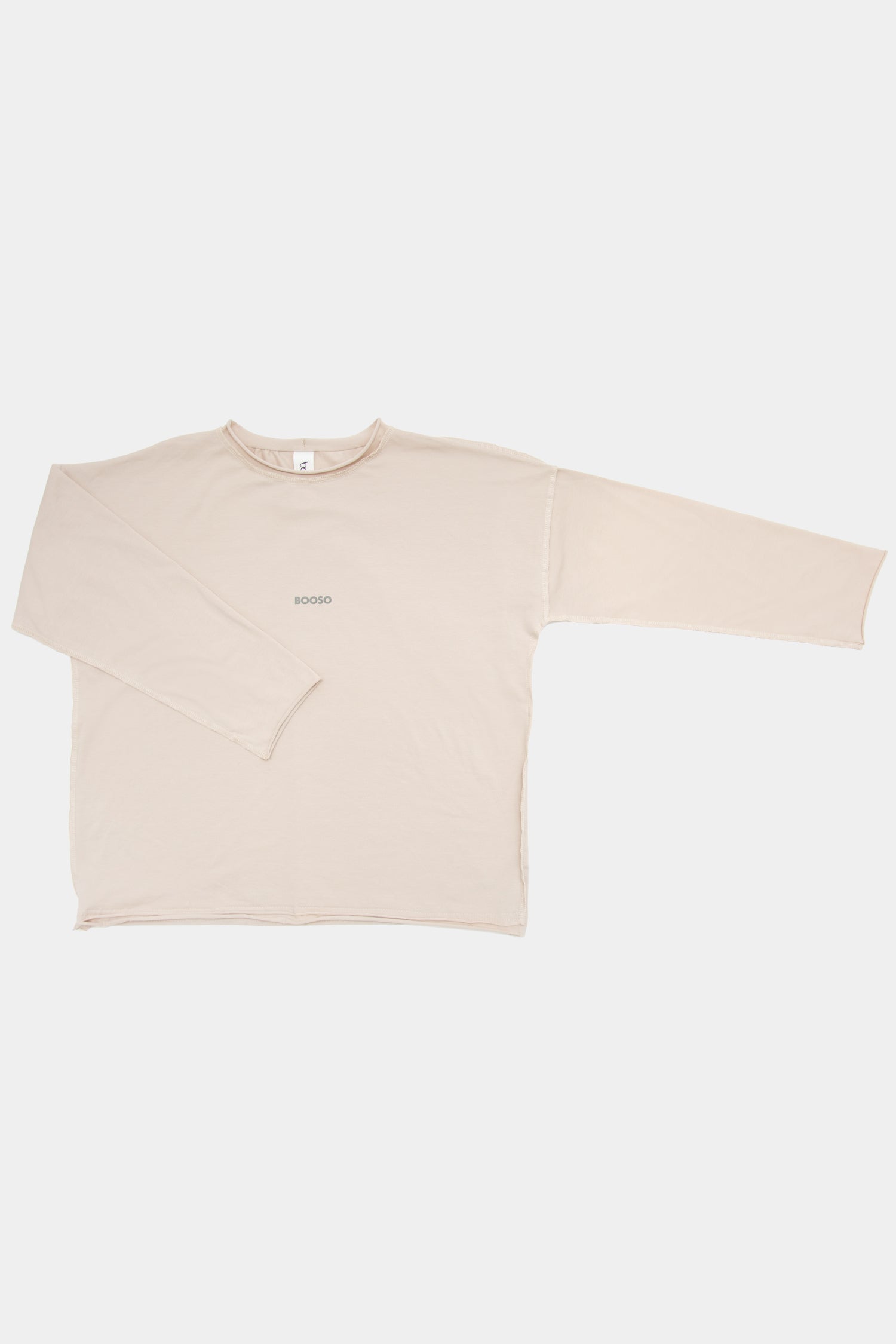 koszulka dziecięca- BOXY BOOSO LONGSLEEVE beige