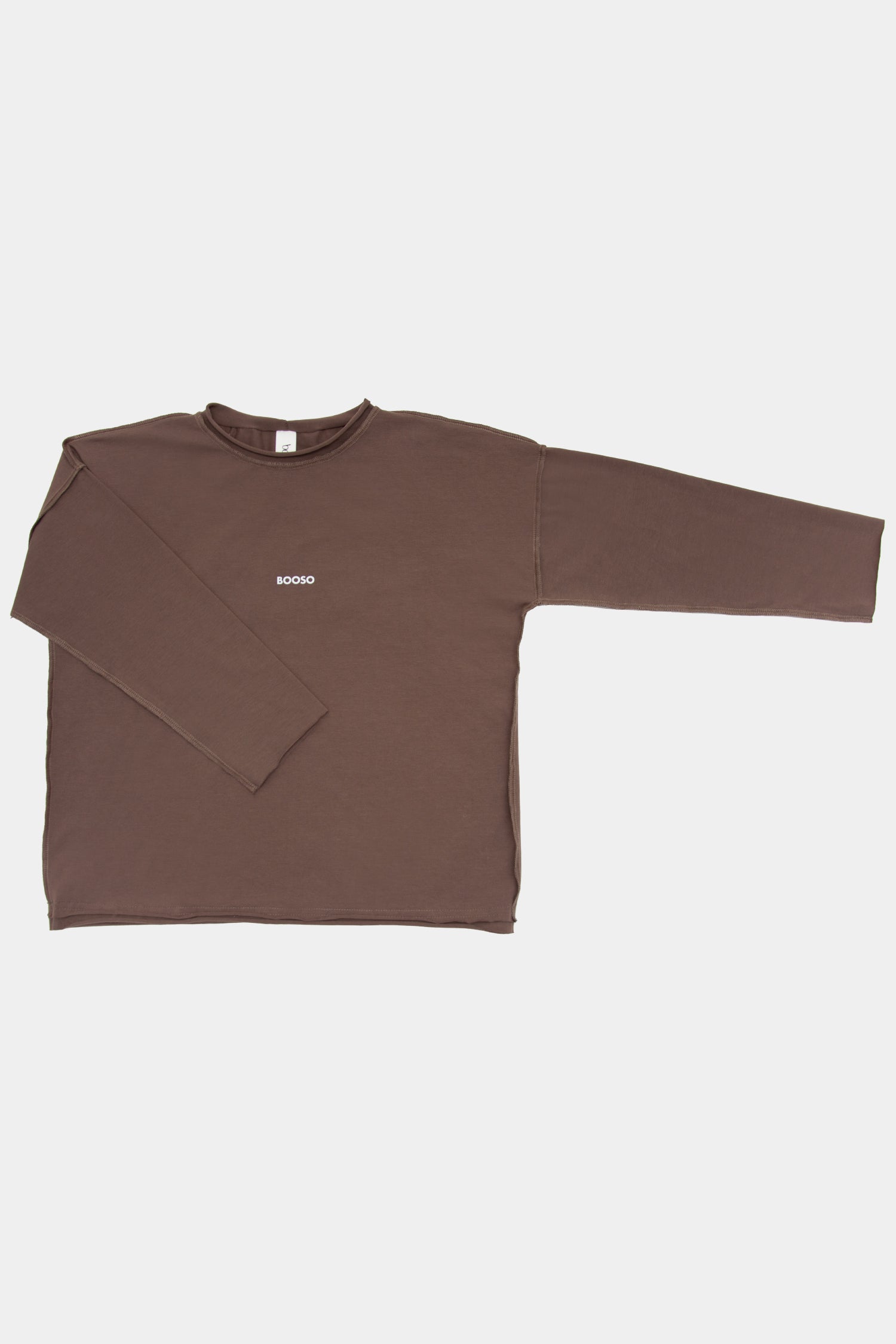 koszulka dziecięca- BOXY BOOSO LONGSLEEVE brown