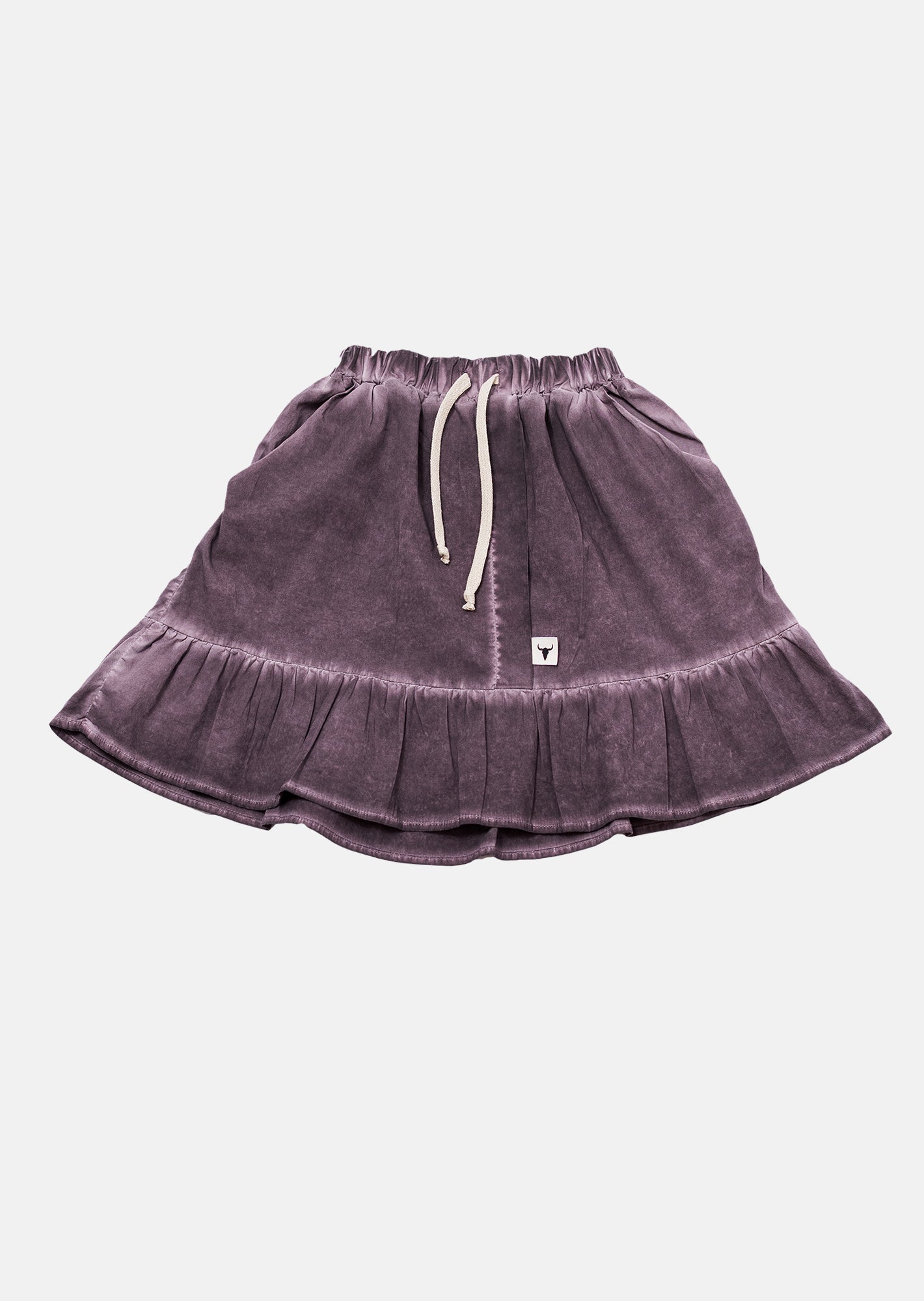 spódnica dziecięca- COLDDYE SKIRT aubergine