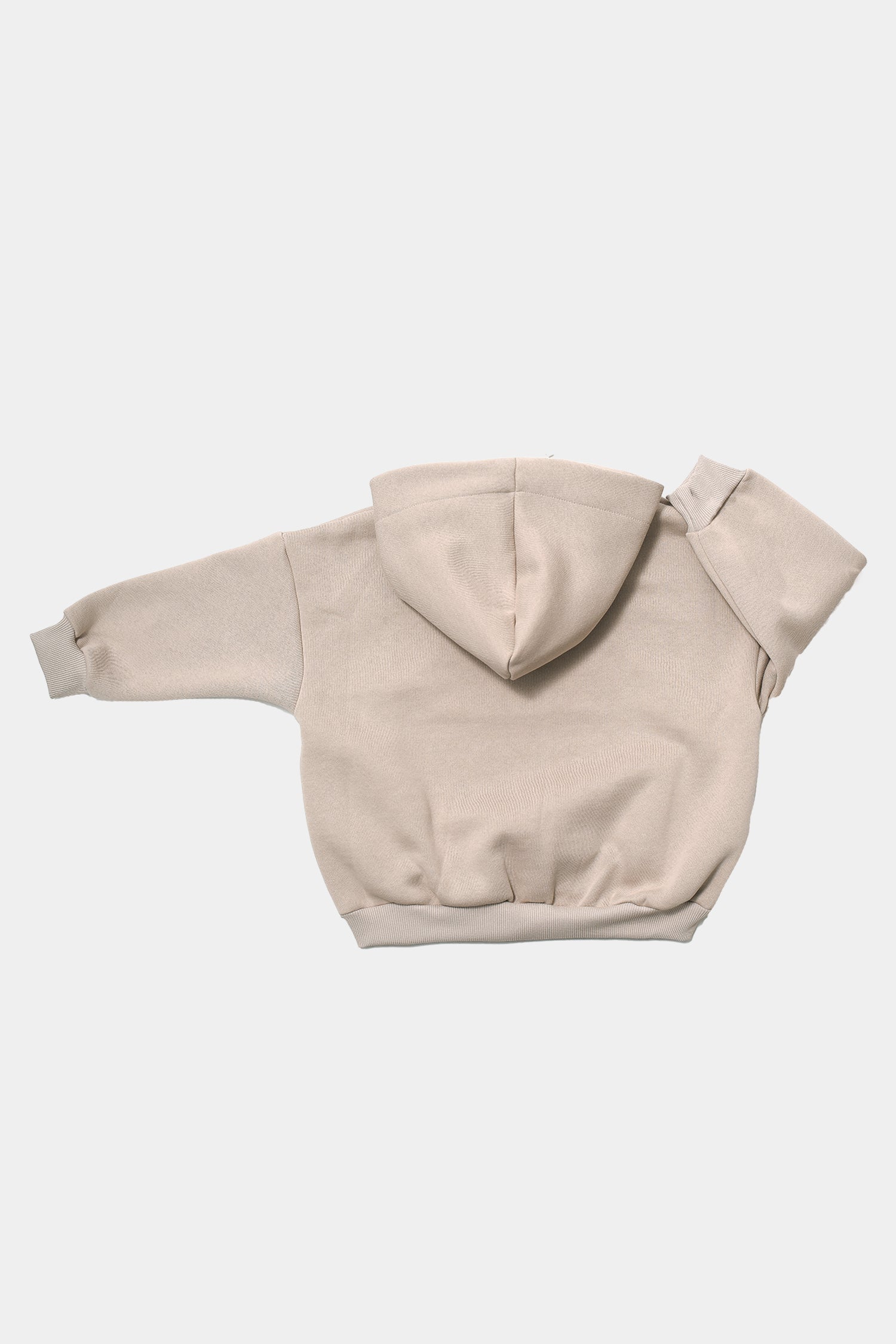 bluza dziecięca- WIDE HOODIE BEIGE