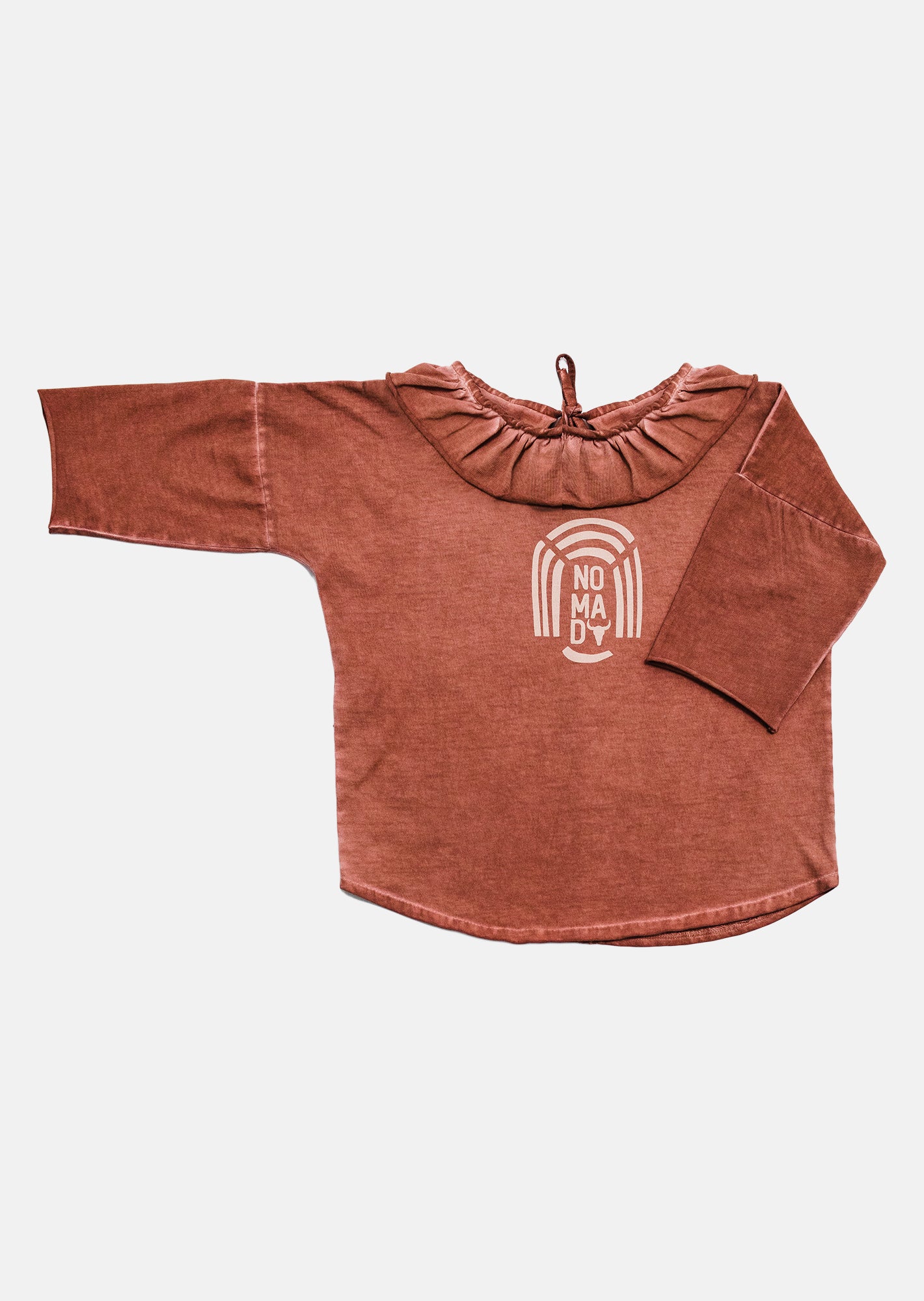 koszulka dziecięca - COLLAR NOMAD TEE deep pink
