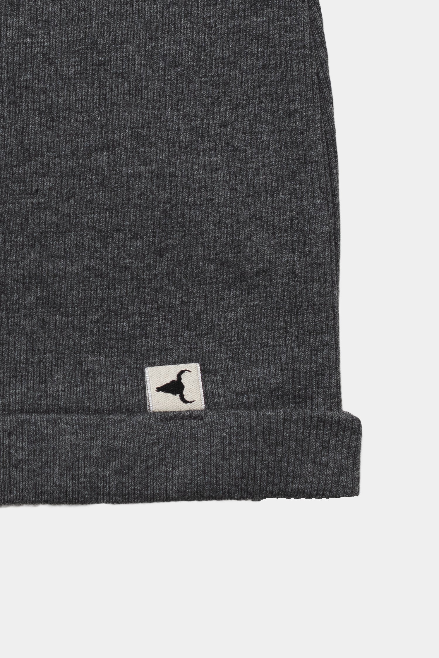czapka dziecięca- RIBBING BEANIE dark gray