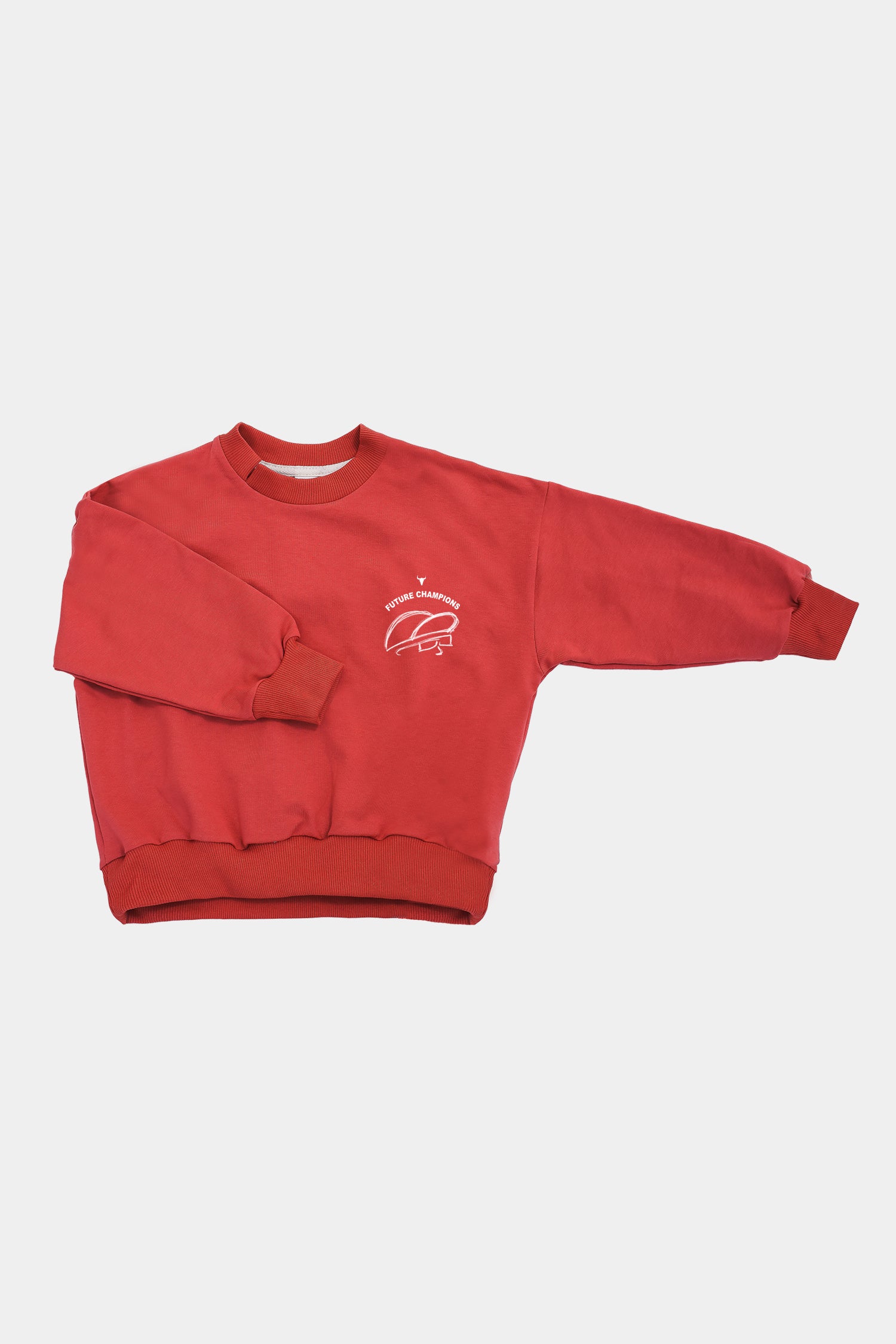 bluza dziecięca- BOOSO RED SWEATSHIRT