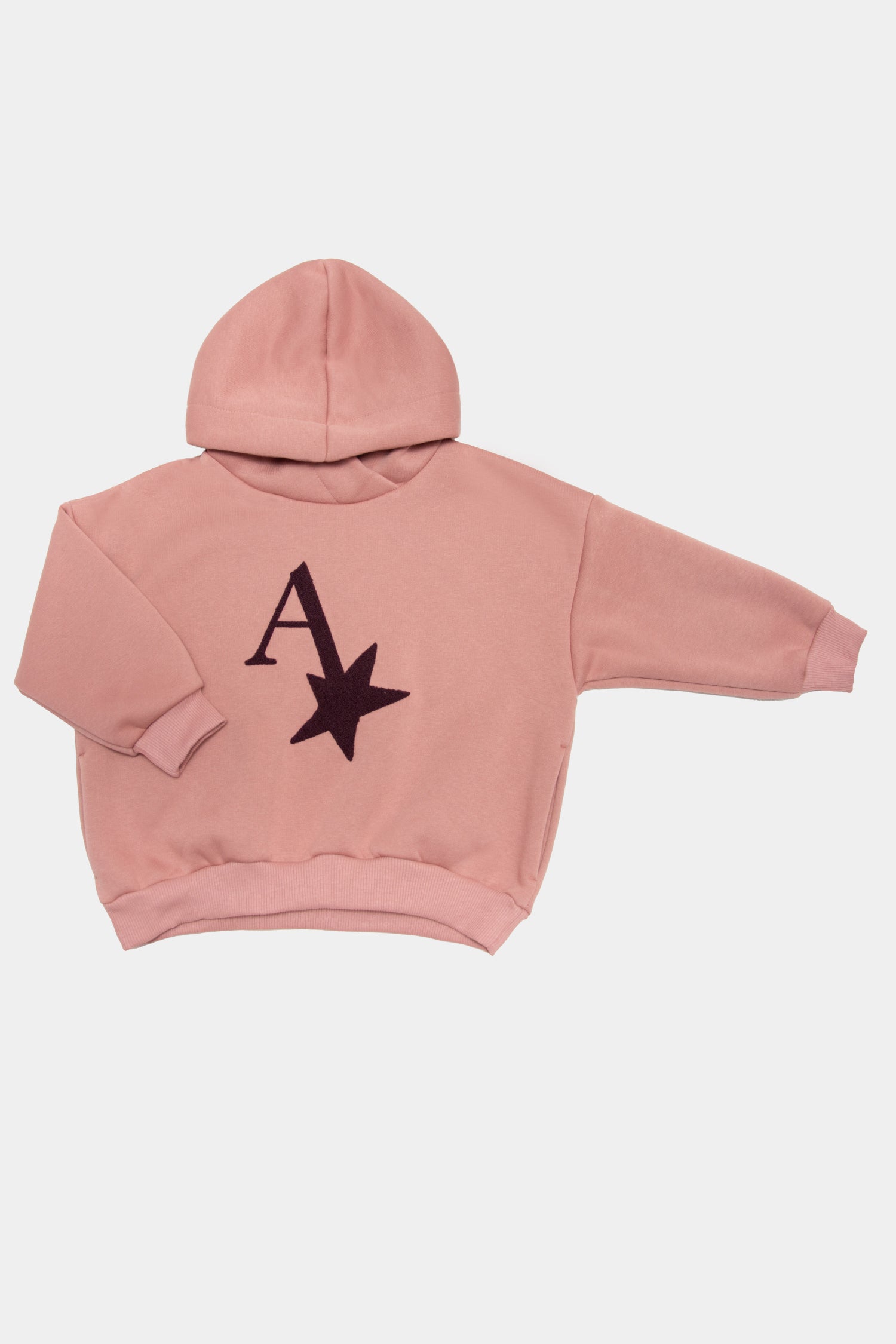 bluza dziecięca- WIDE PINK HOODIE