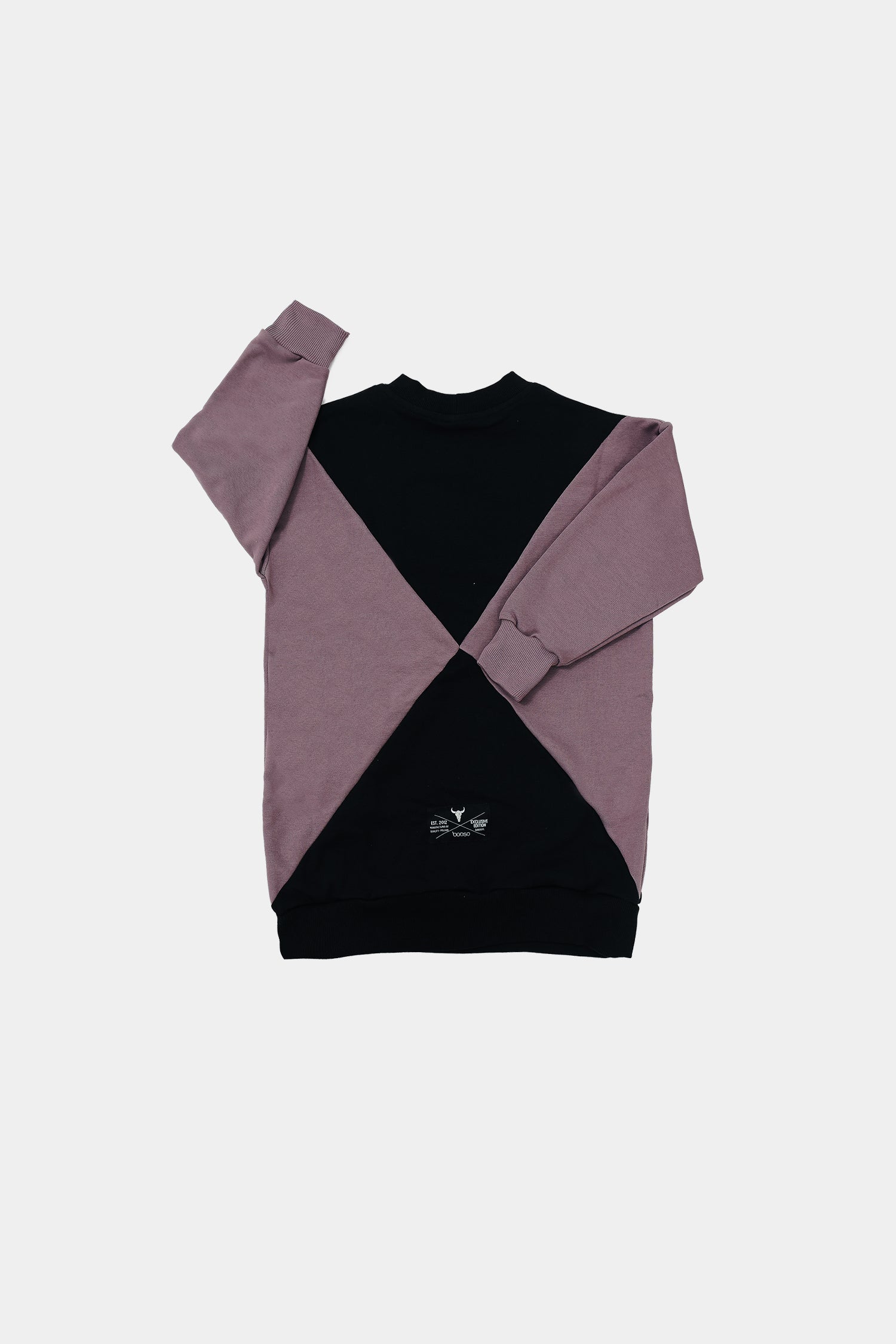 sukienka dziecięca-PANEL DRESS black/purple