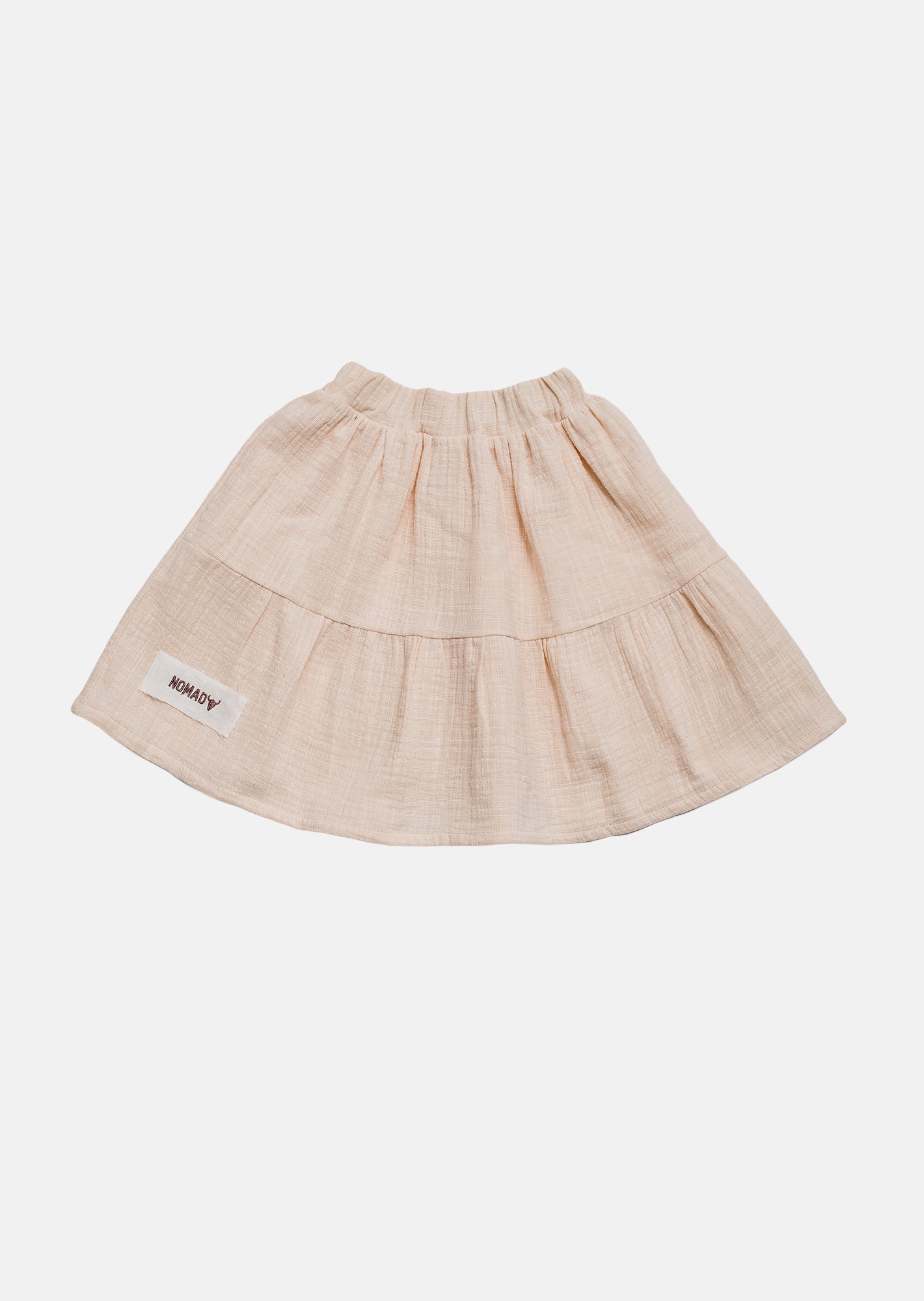 spódnica dziecięca - DOUBLE SKIRT milk