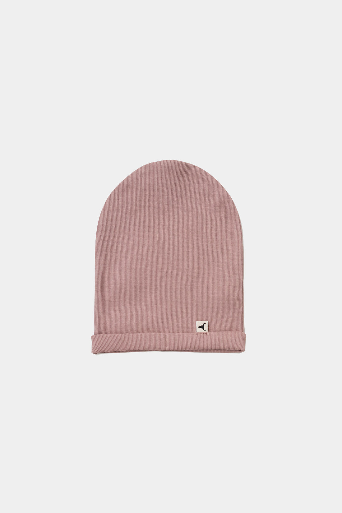 czapka dziecięca- CLASSIC RIBBING BEANIE dusty pink