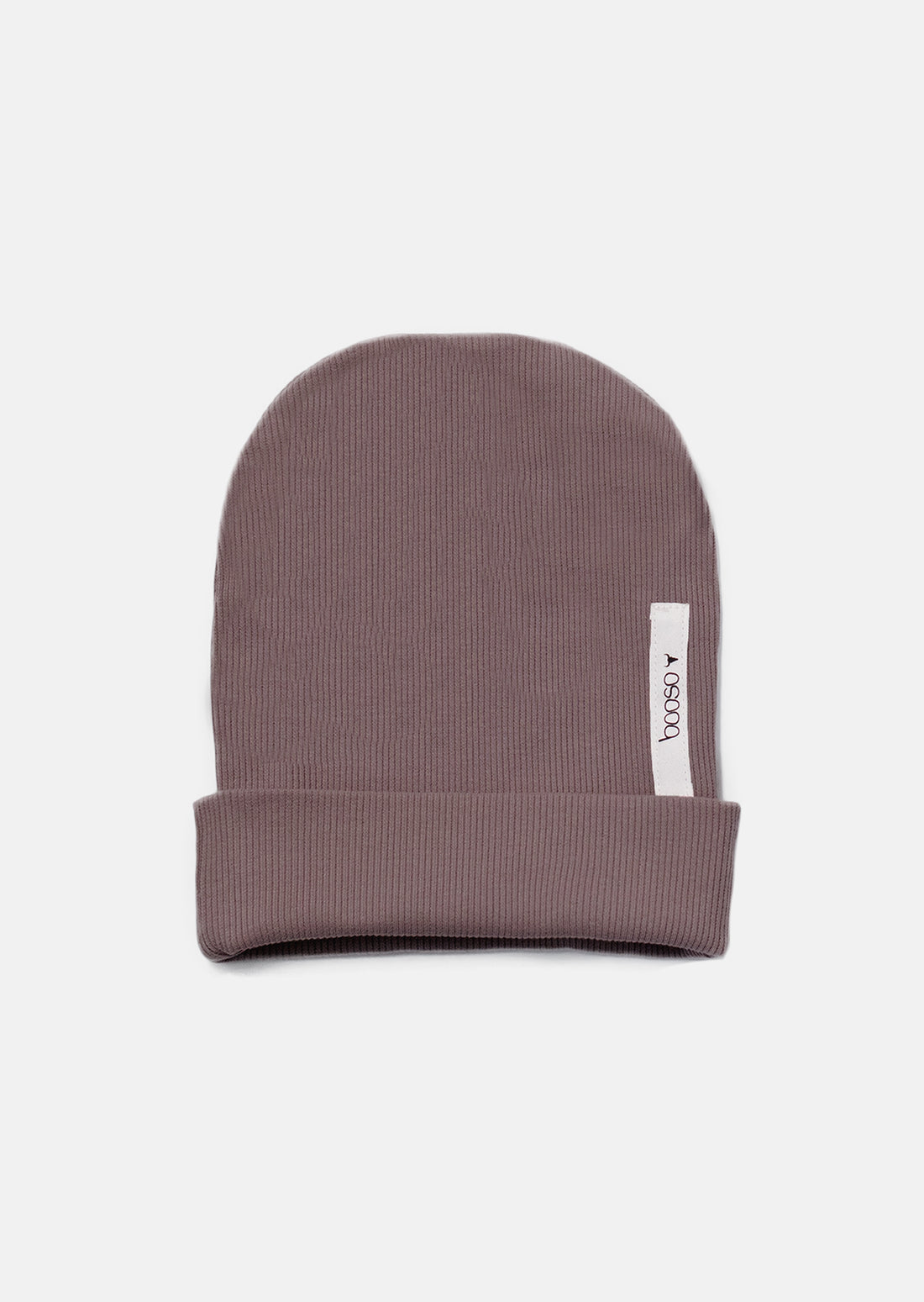 czapka dziecięca- RIBBING BEANIE double aubergine