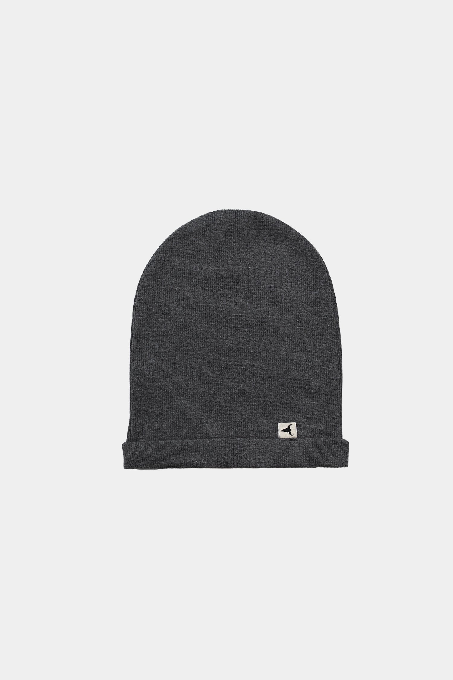 czapka dziecięca- RIBBING BEANIE dark gray