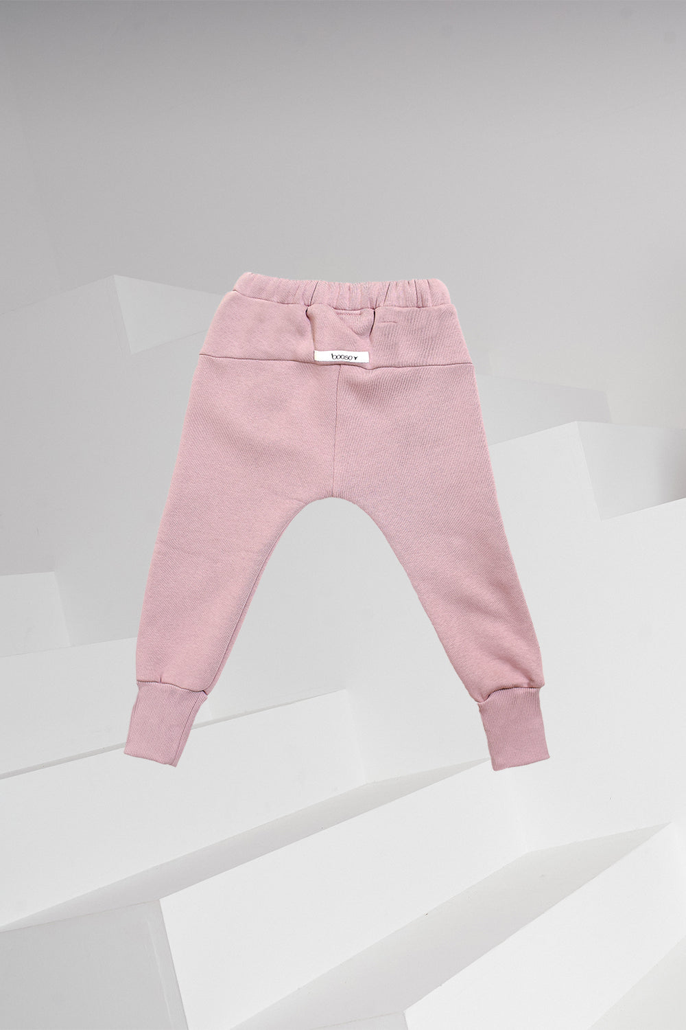 spodnie dziecięce - WARM PANTS dusty pink