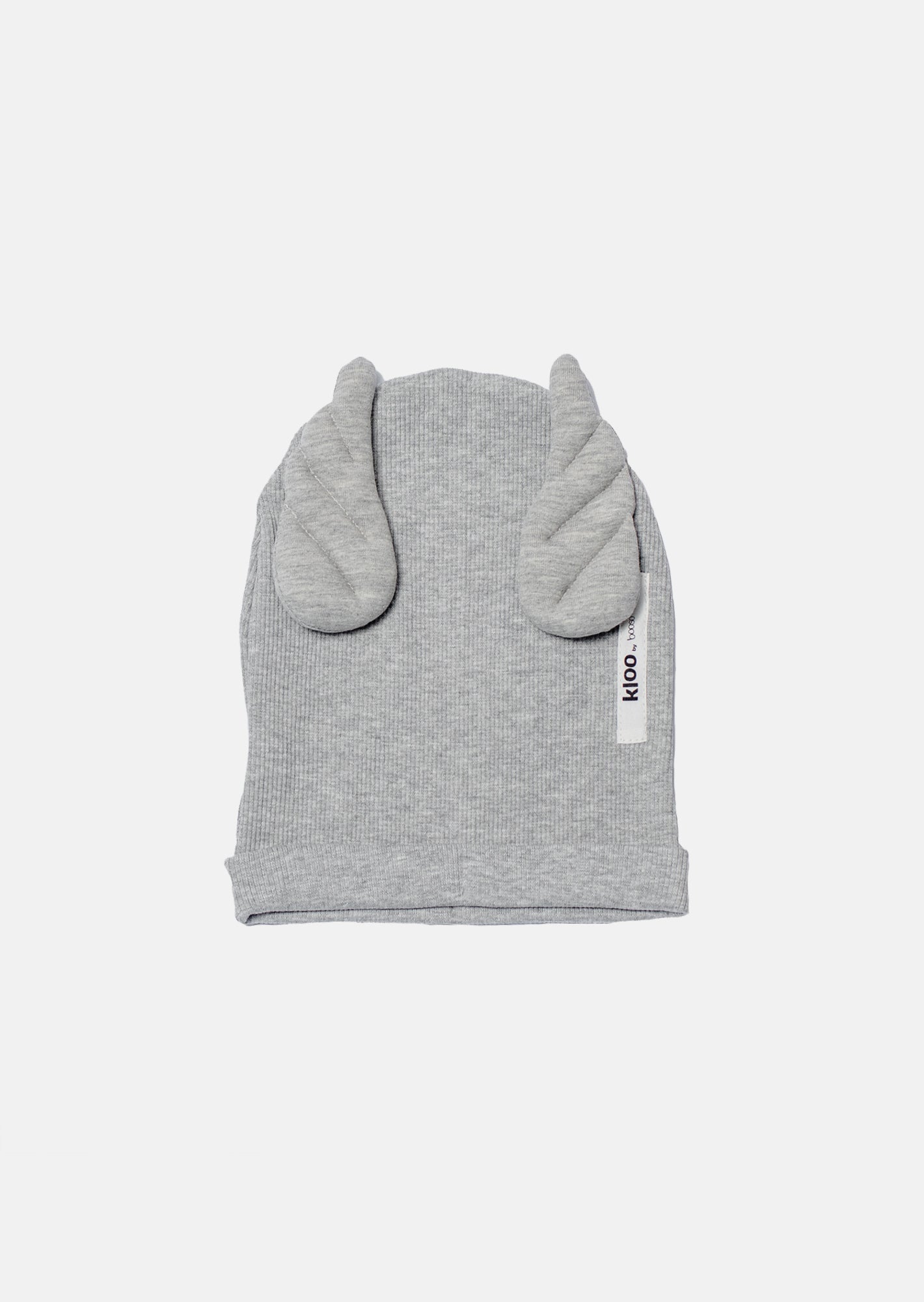 czapka dziecięca- RIBBING BEANIE WINGS gray marl