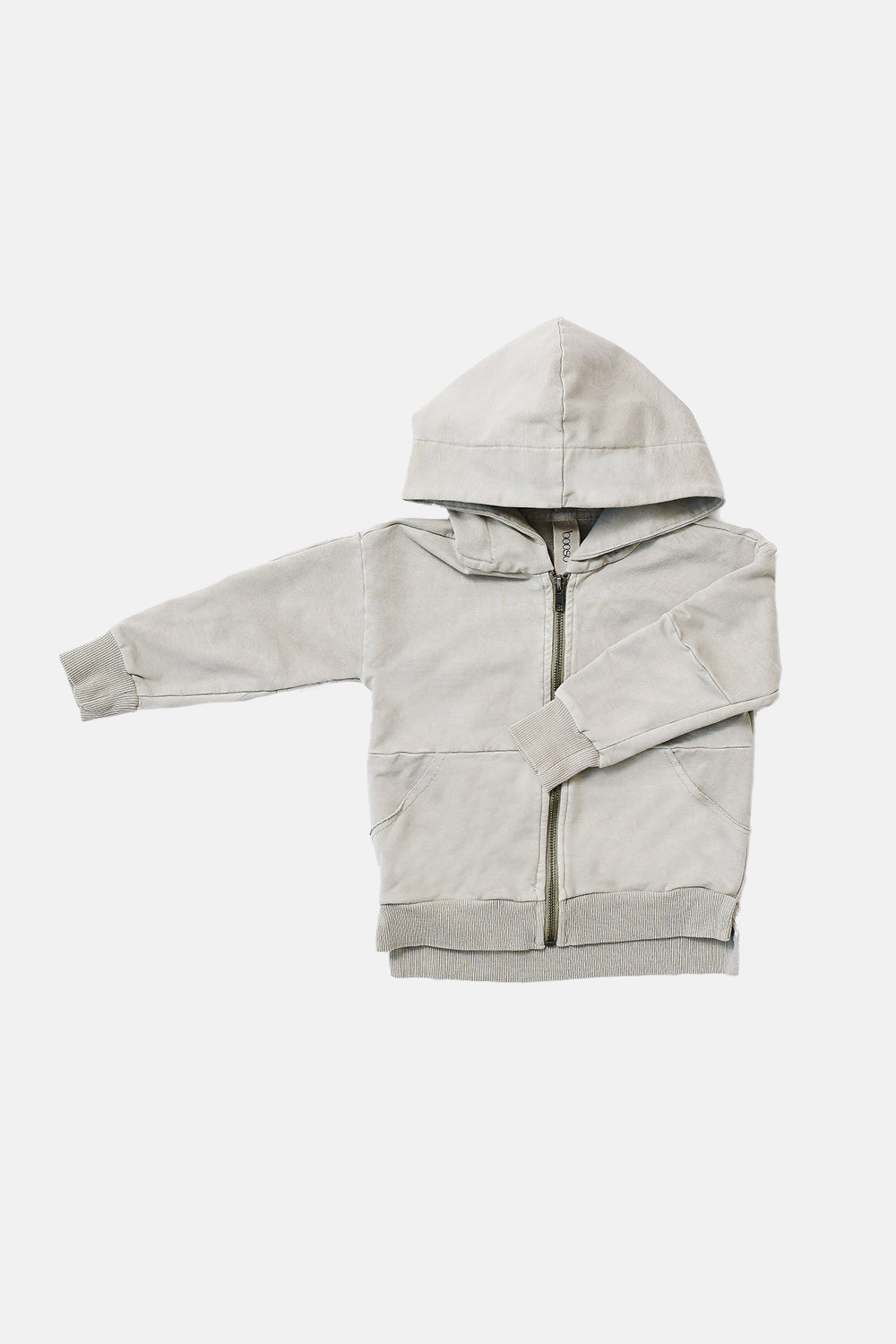 bluza dziecięca- ZIP MINERAL gray