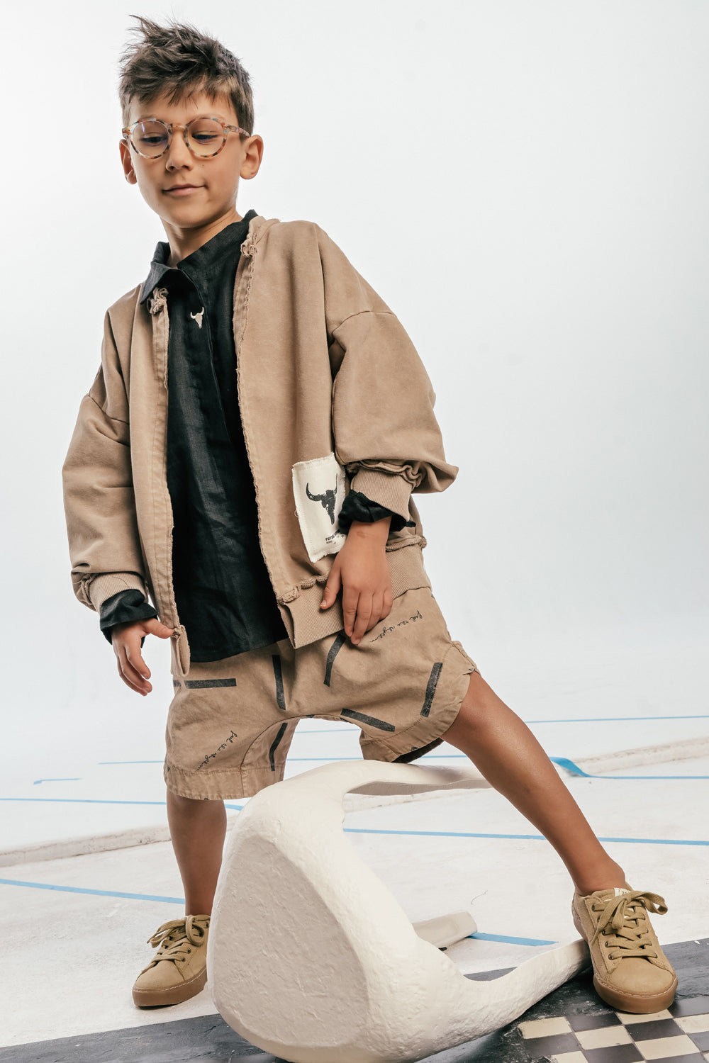 bluza dziecięca- BEIGE VINTAGE CARDIGAN