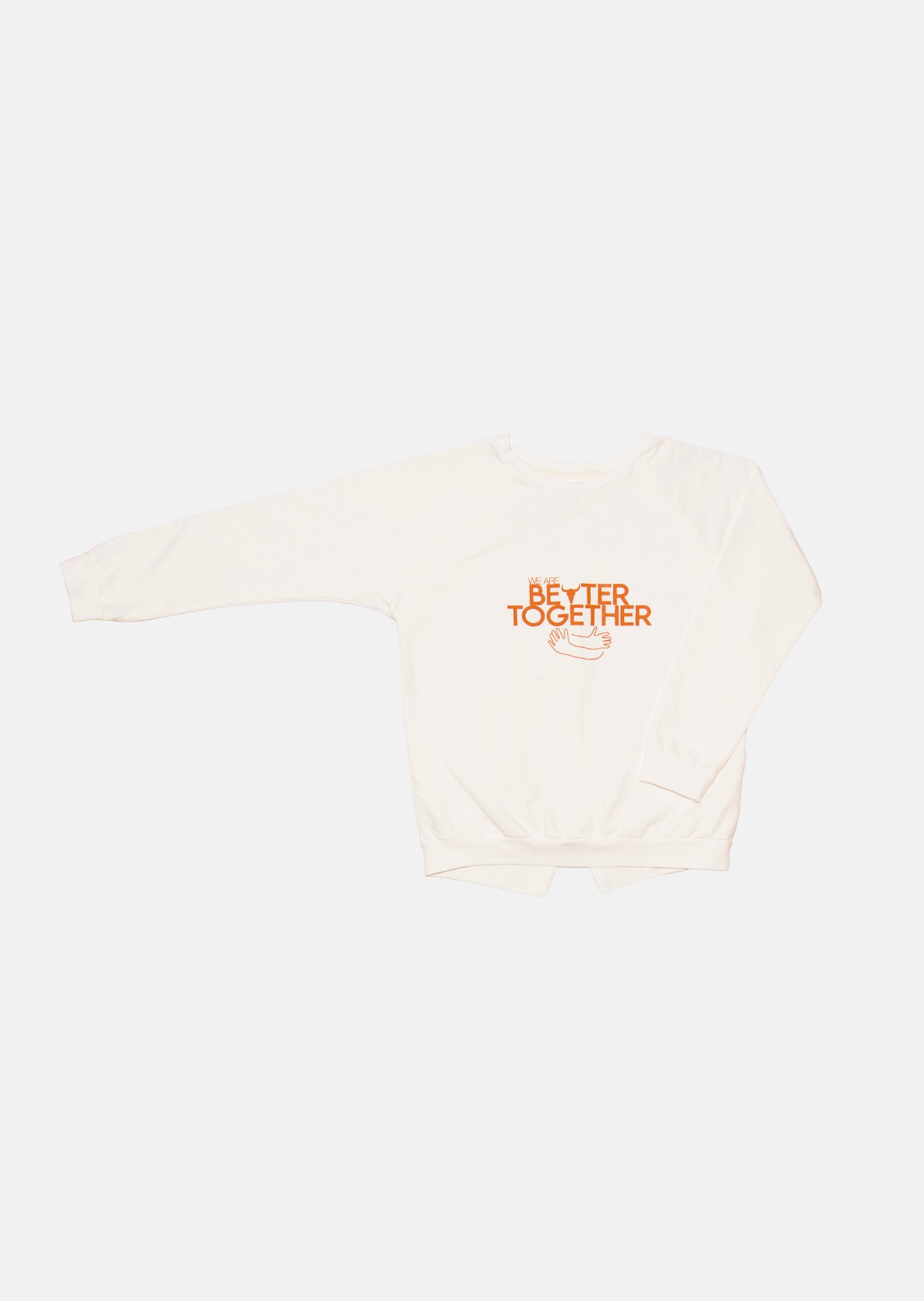 bluza dziecięca - WHITE BETTER SWEATSHIRT white