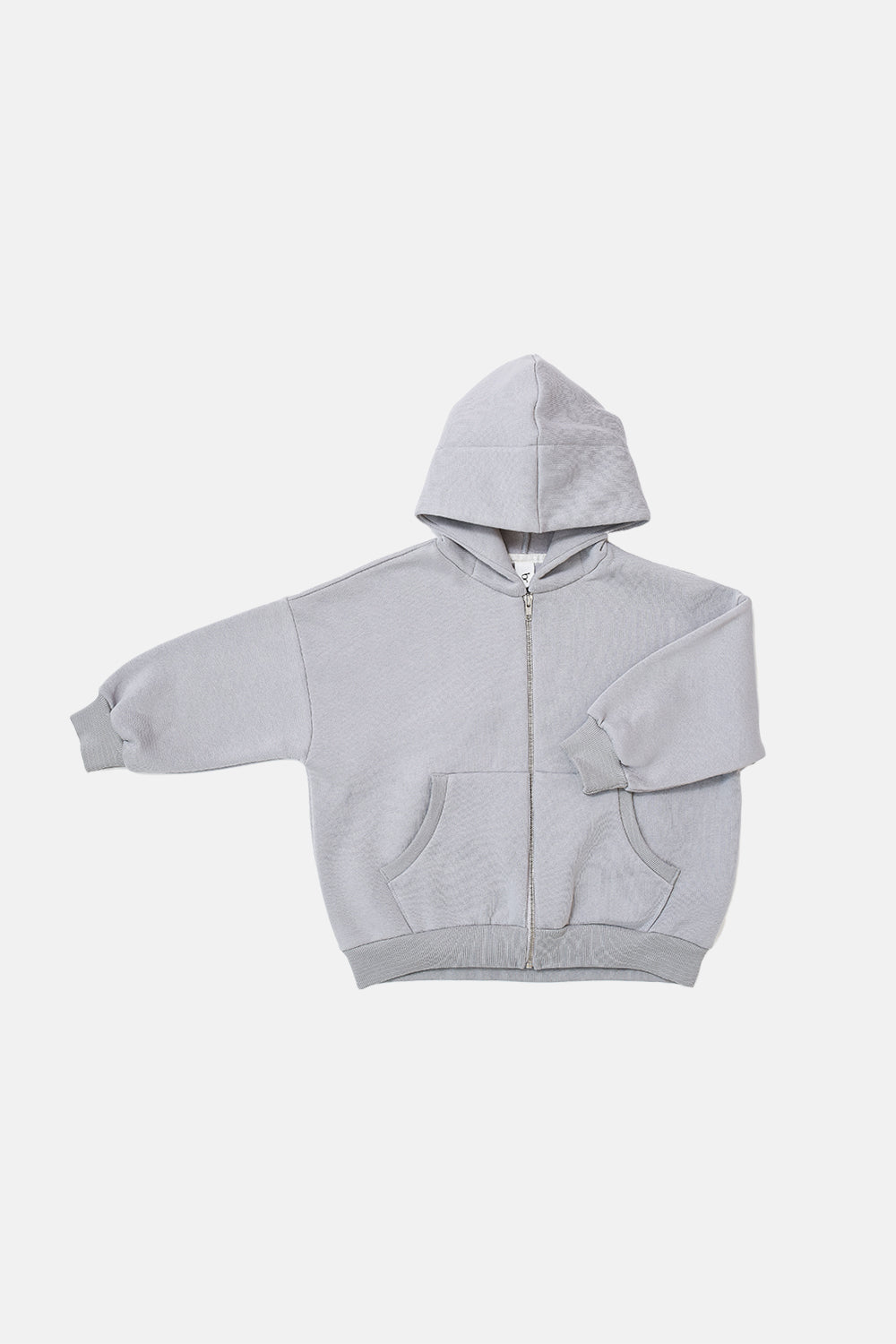 bluza dziecięca- WARM ZIP HOODIE gray