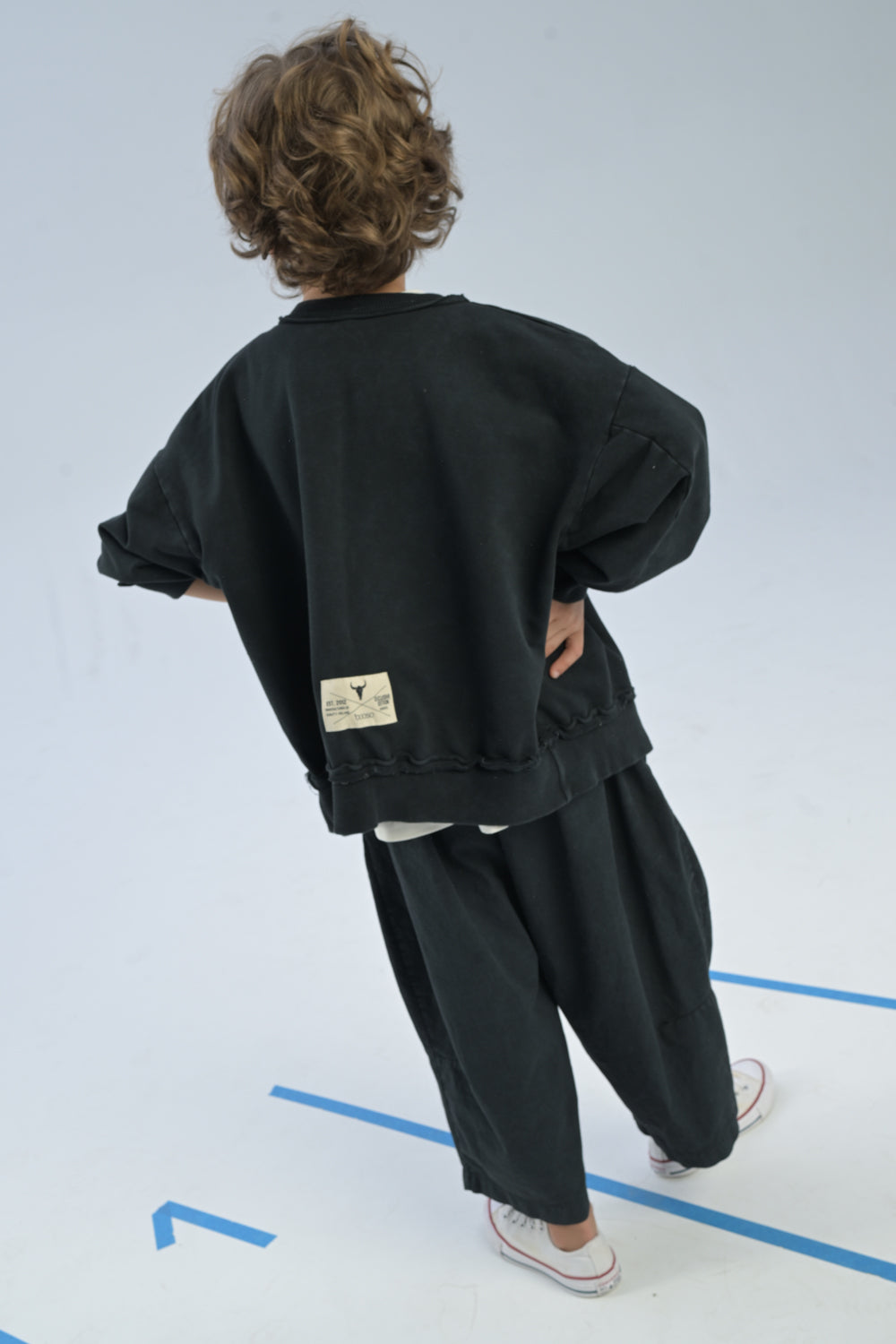bluza dziecięca- BLACK VINTAGE CARDIGAN black