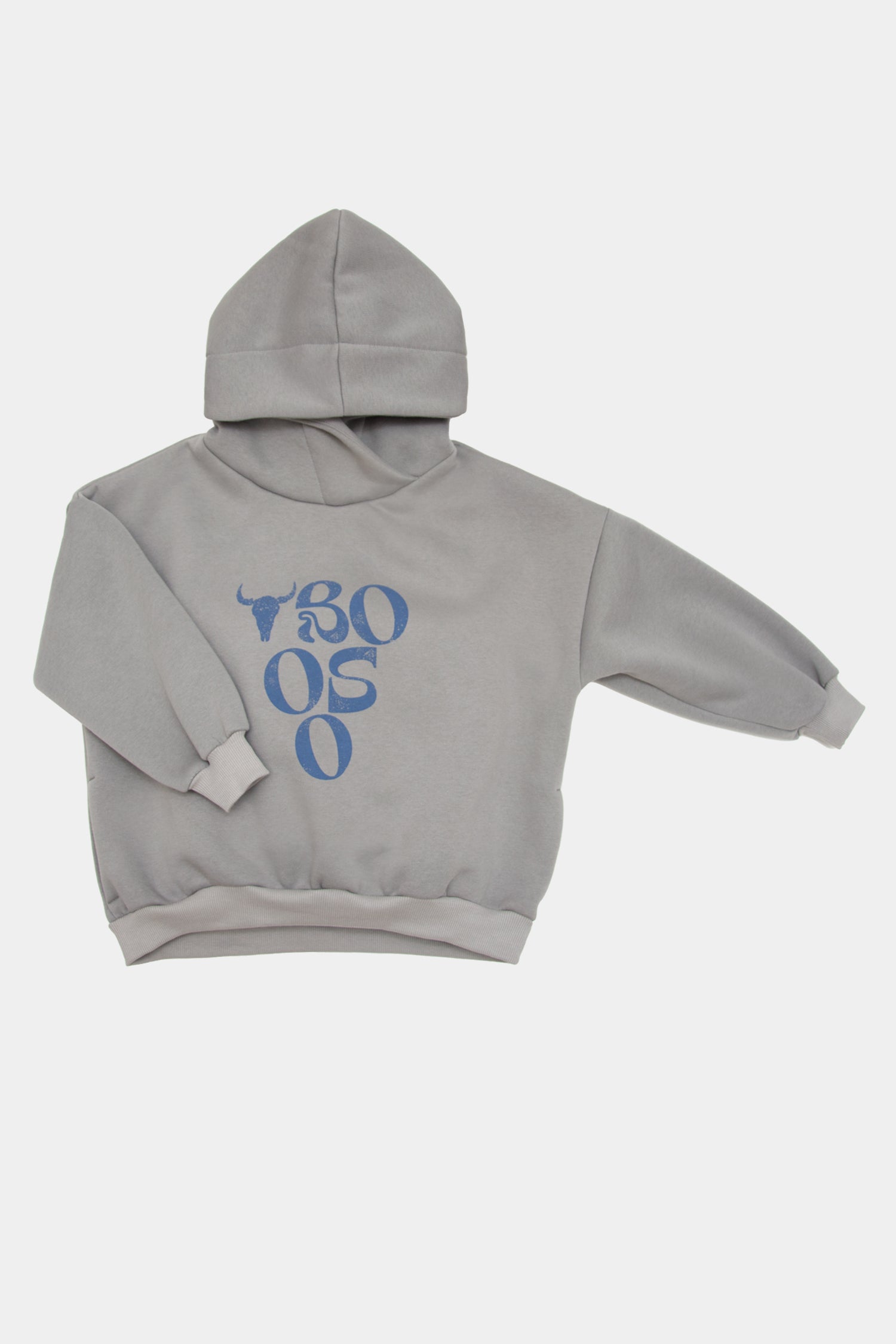 bluza dziecięca- WIDE GRAY HOODIE