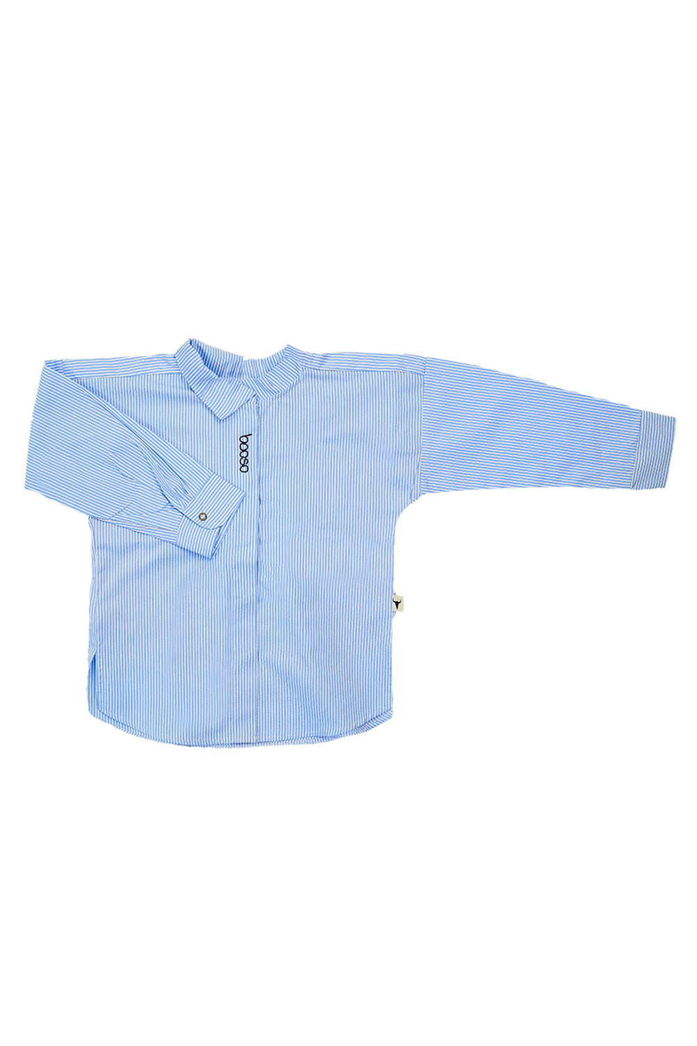 koszula dziecięca- SHIRT STRIPED white/blue