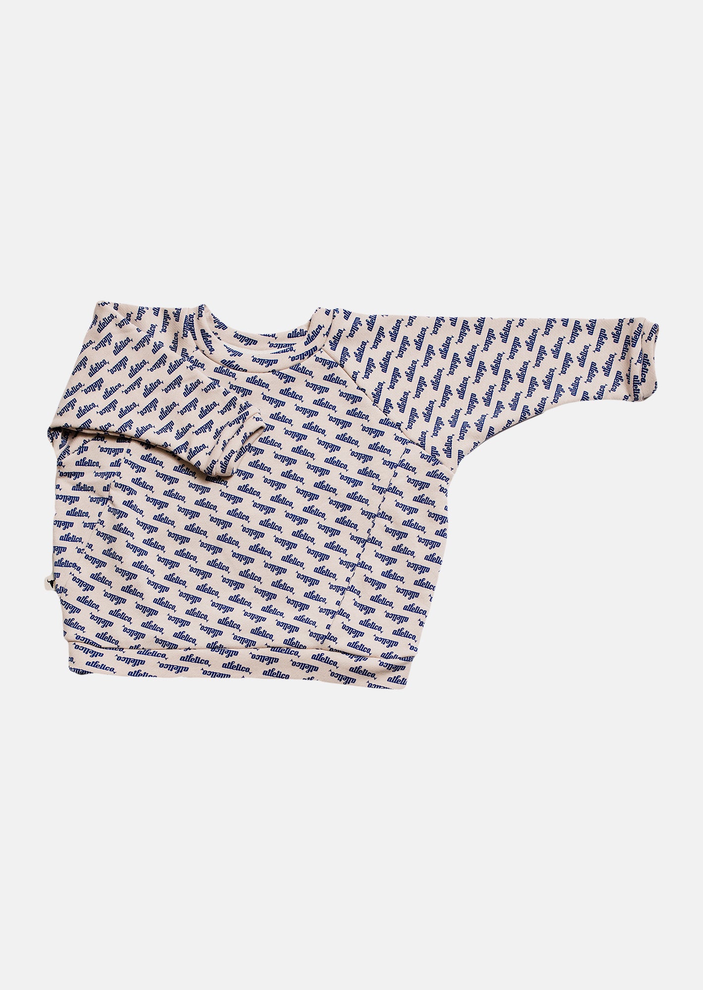 bluza dziecięca- ATLETICO SIMPLE SWEATSHIRT beige/blue