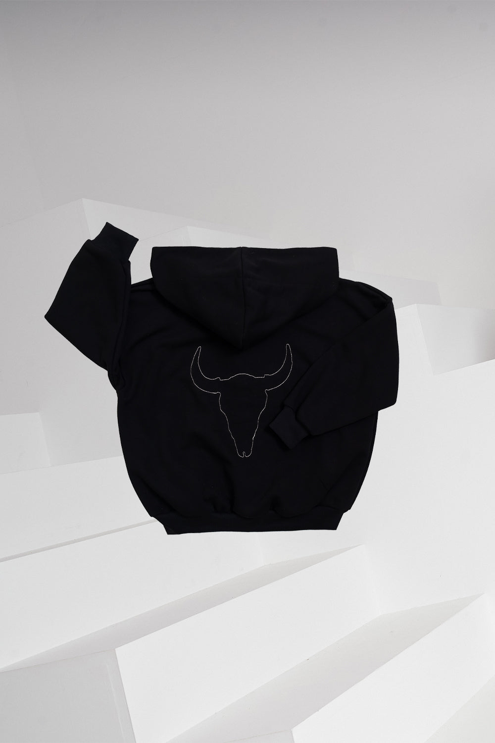 bluza dziecięca- WARM ZIP HOODIE black