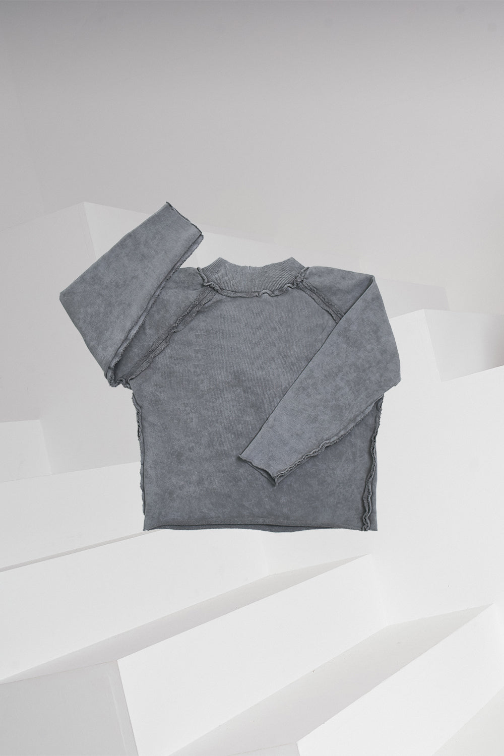 bluza dziecięca- ACID STEEL SWEATSHIRT steel