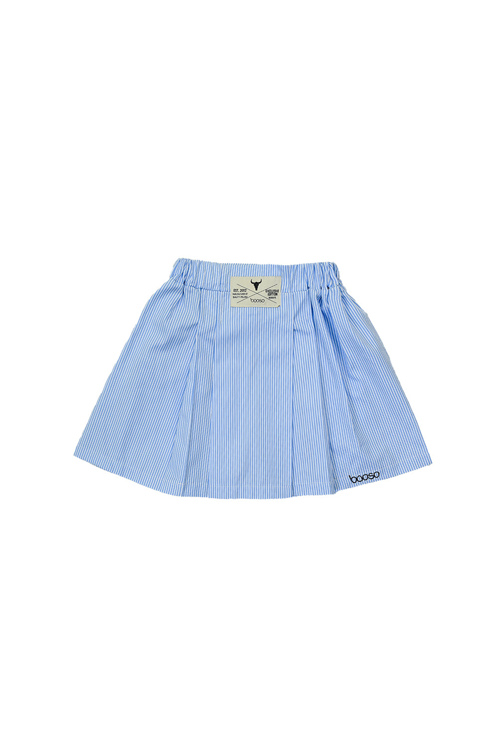 spódnica dziecięca – STRIPE SKIRT white/blue