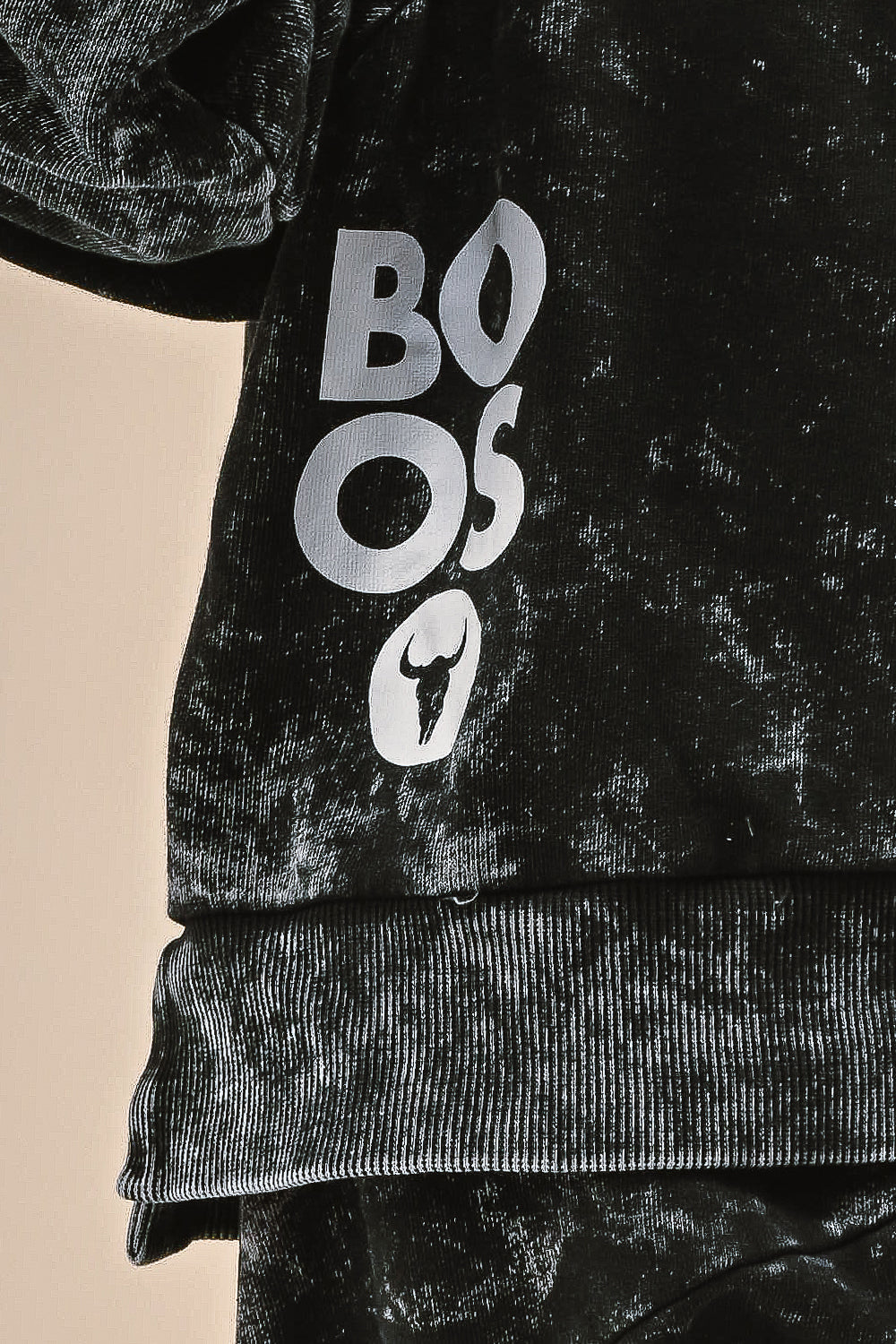 bluza dziecięca- BOOSO VINTAGE SWEATSHIRT black