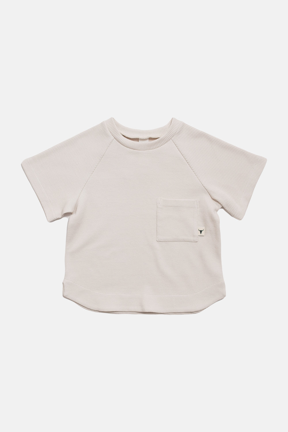 koszulka dziecięca- BEIGE WAFLE TEE beige