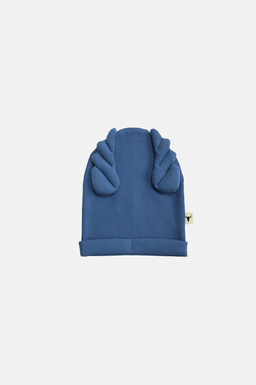 czapka dziecięca- RIBBING BEANIE WINGS ocean blue