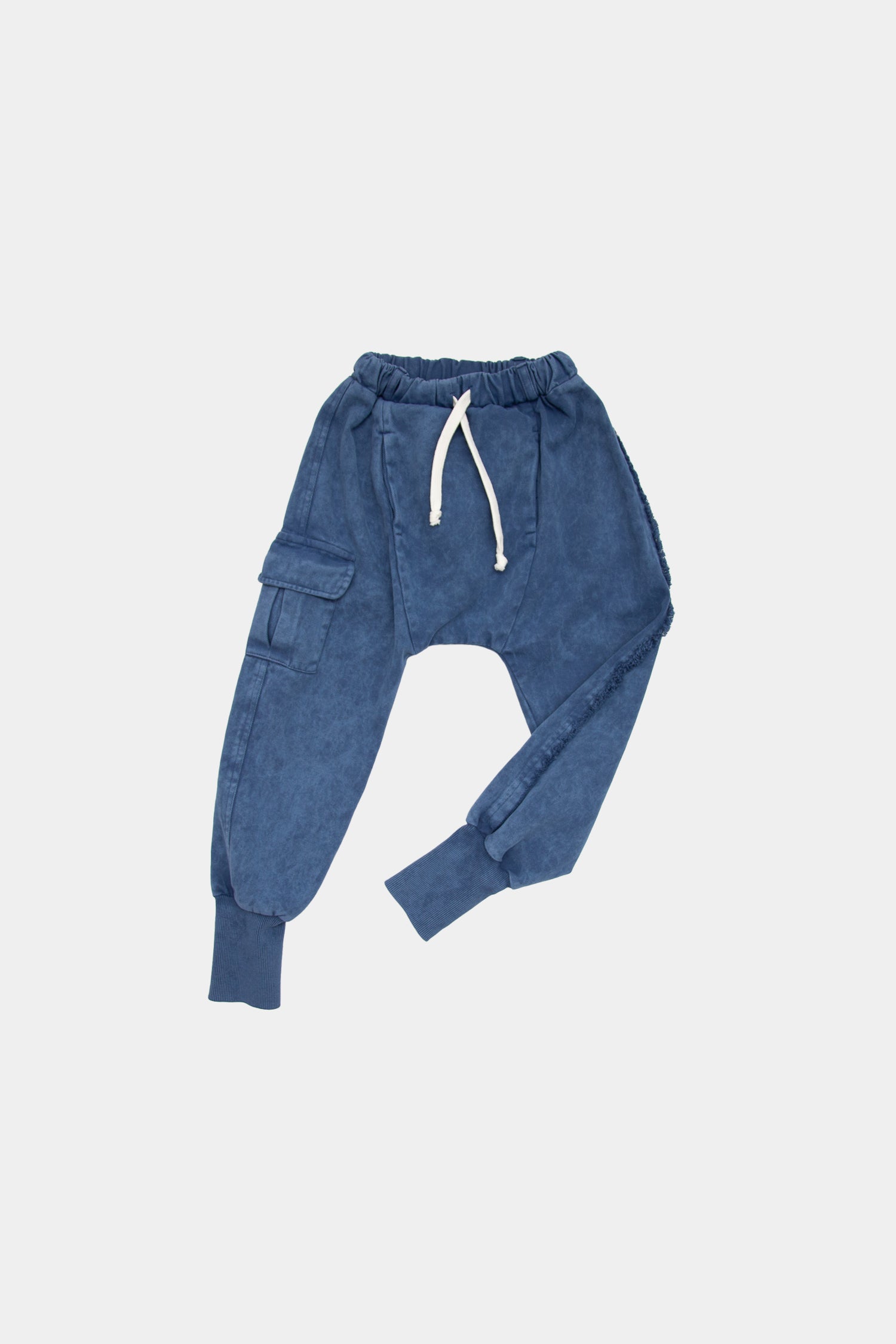 spodnie dziecięce- FRINGLE PANTS navy