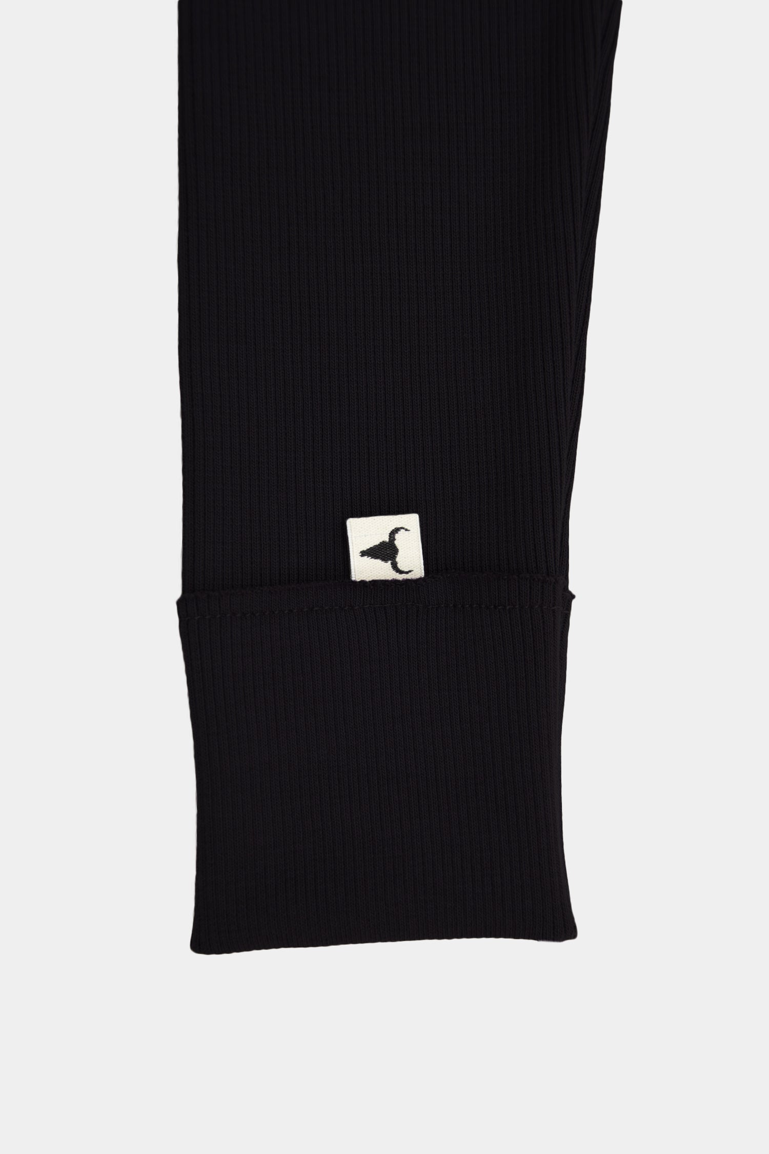 getry dziecięce- RIBB BLACK LEGGINS