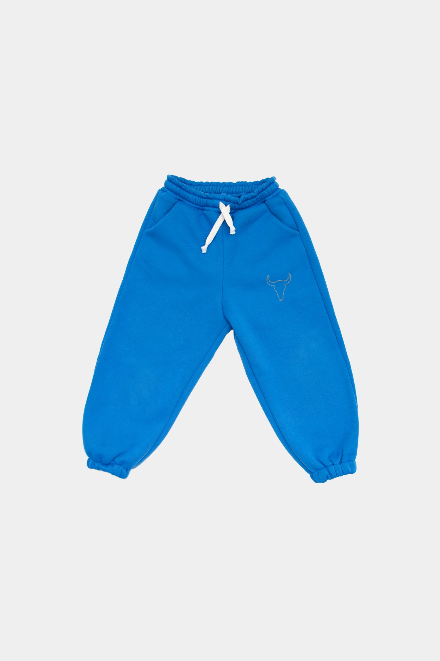 spodnie dziecięce- WARM WIDE PANTS blue