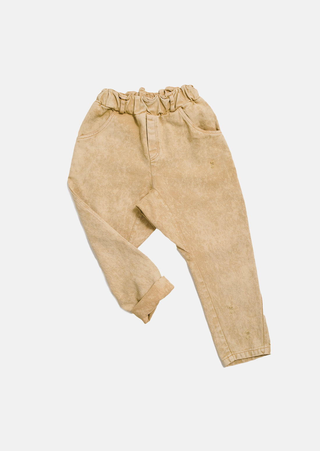 spodnie dziecięce- JEANS PANTS MUSTARD vintage