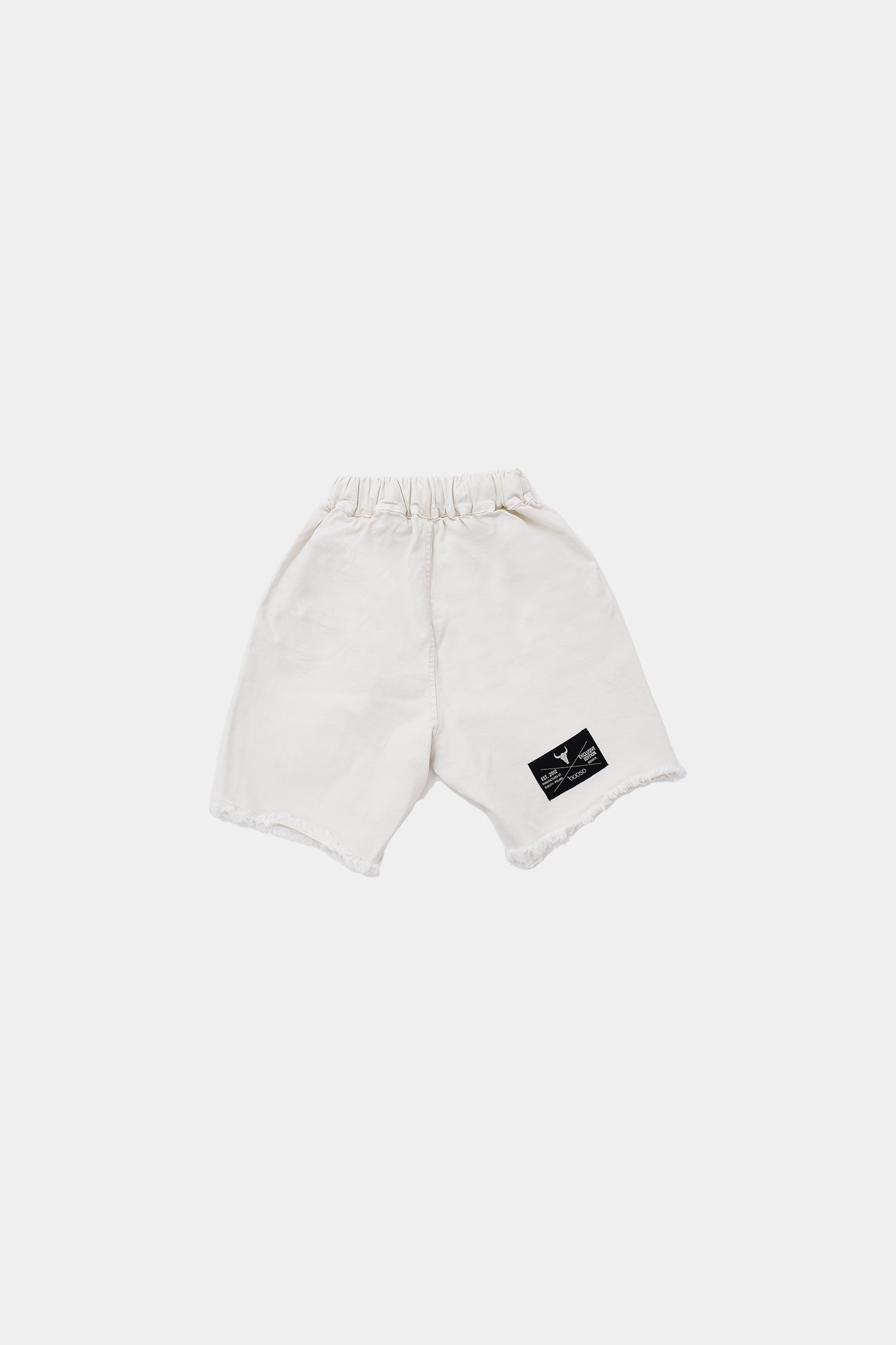 szorty dziecięce - JEANS IVORY SHORTS