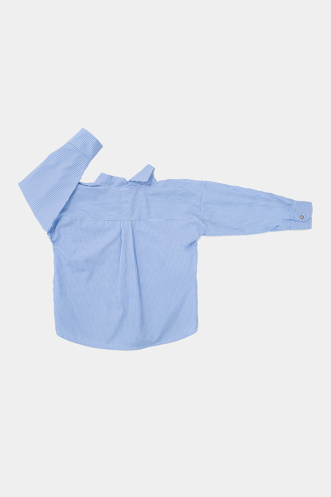 koszula dziecięca- BOOSO STRIPED SHIRT white/blue