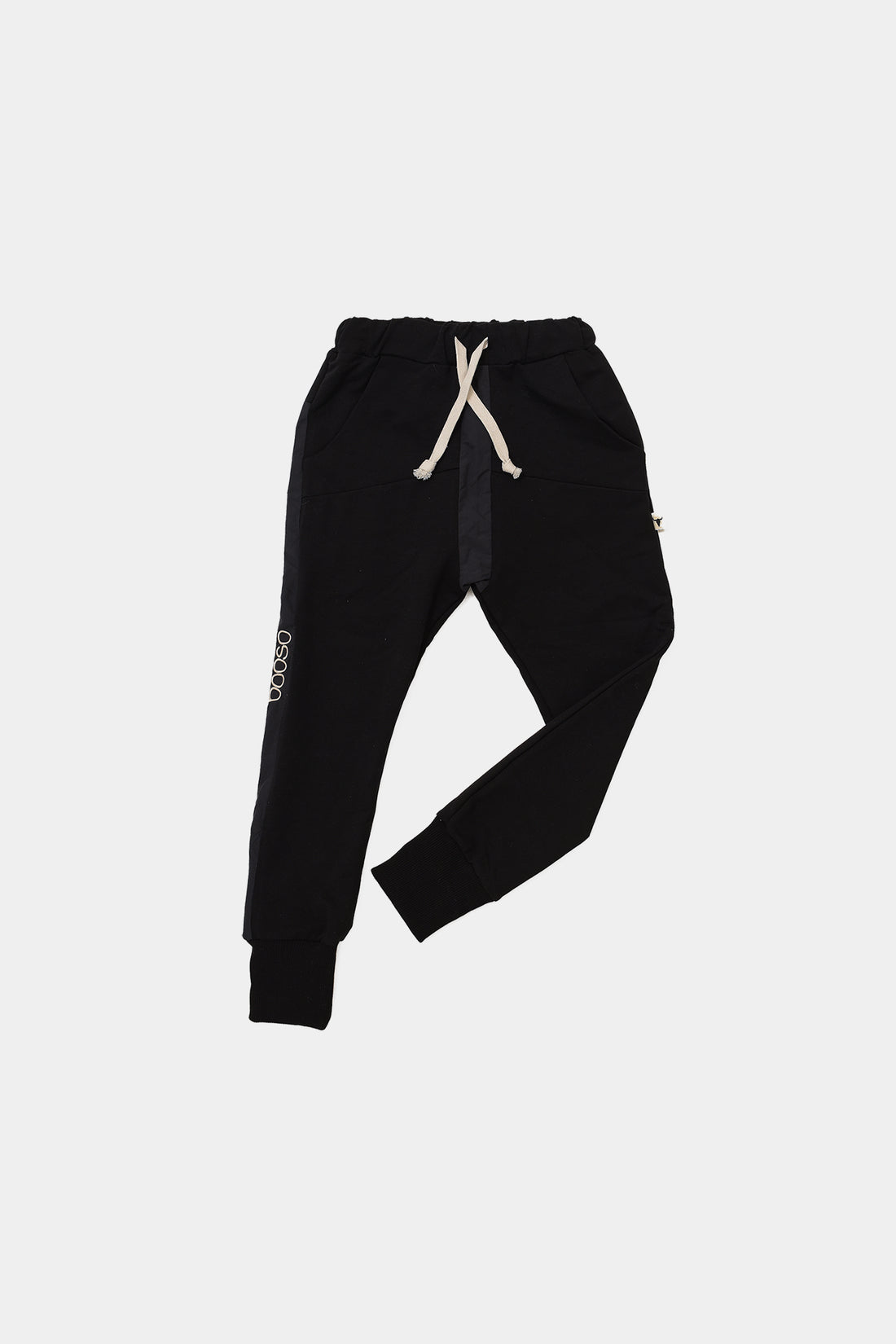 spodnie dziecięce- STRIPED PANTS black