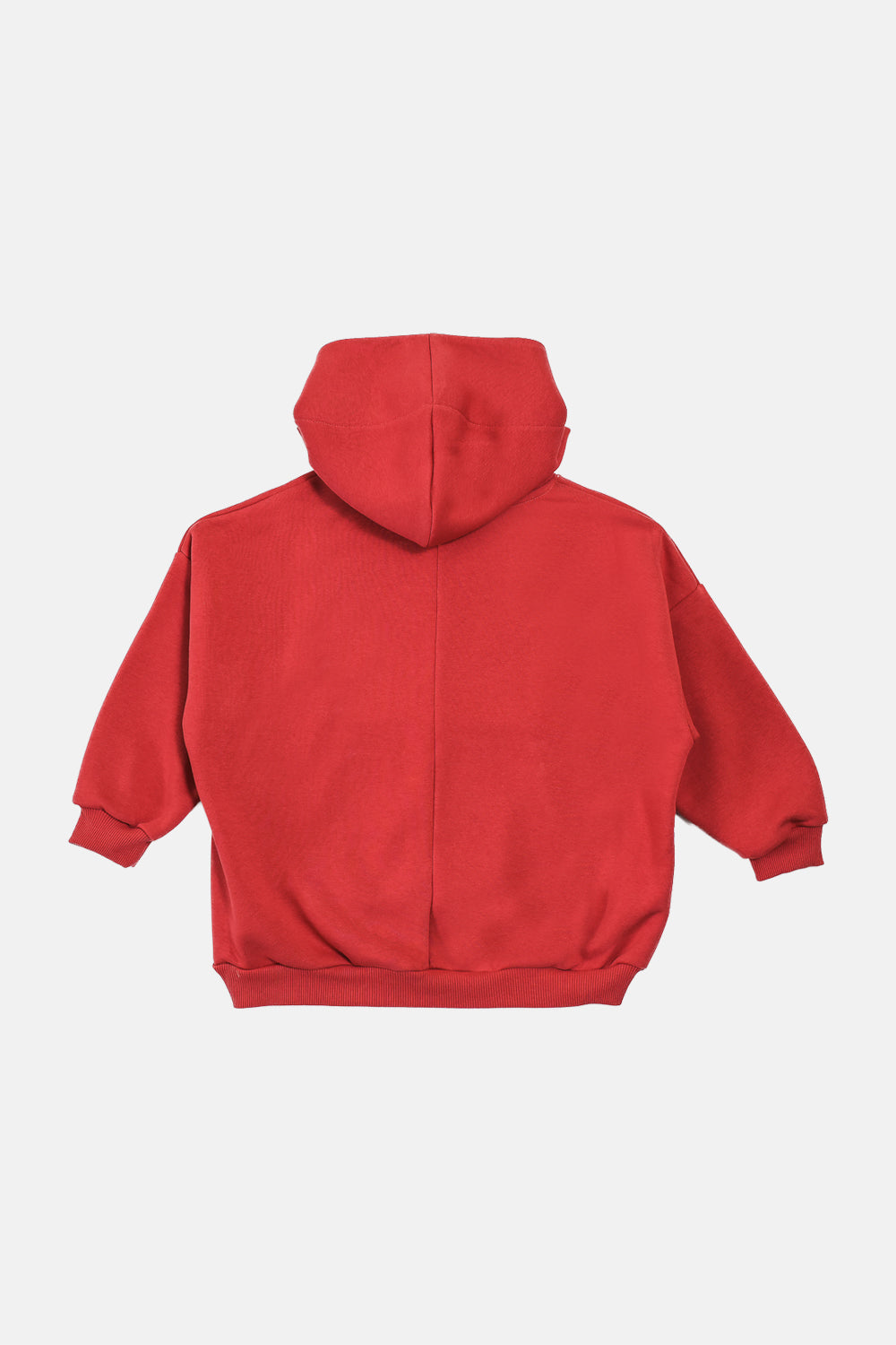 bluza dziecięca- RED WIDE HOODIE red