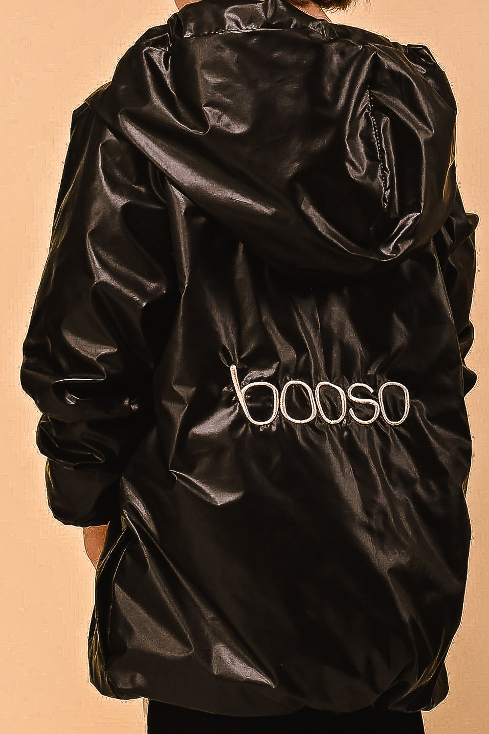 wiosenna kurtka dziecięca- WIND COAT black