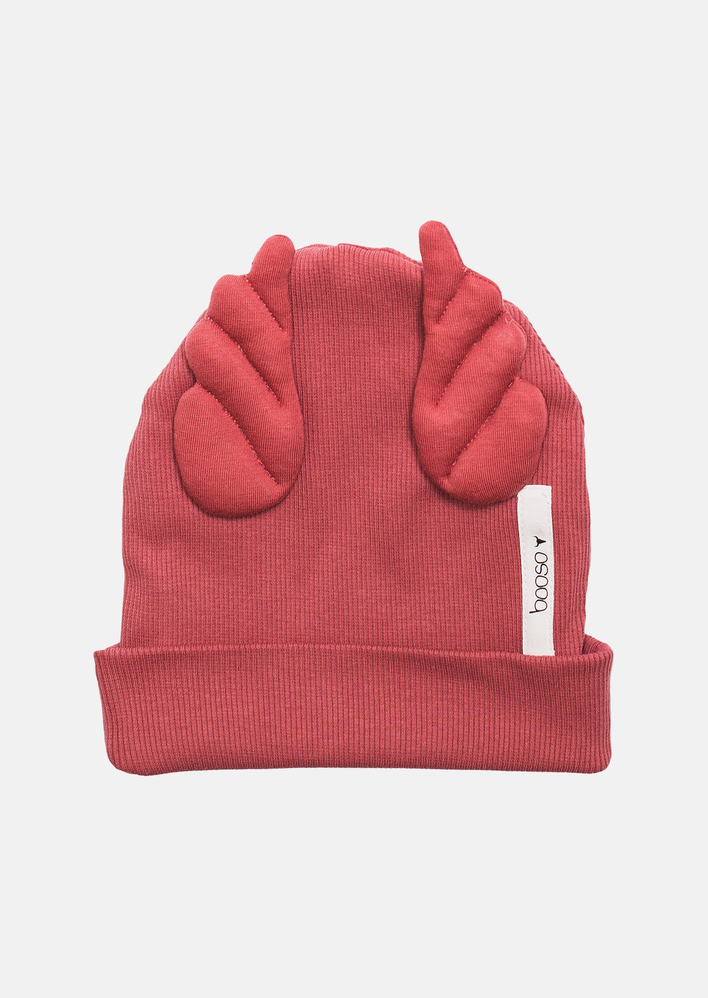 czapka dziecięca- RIBBING BEANIE WINGS double deep pink