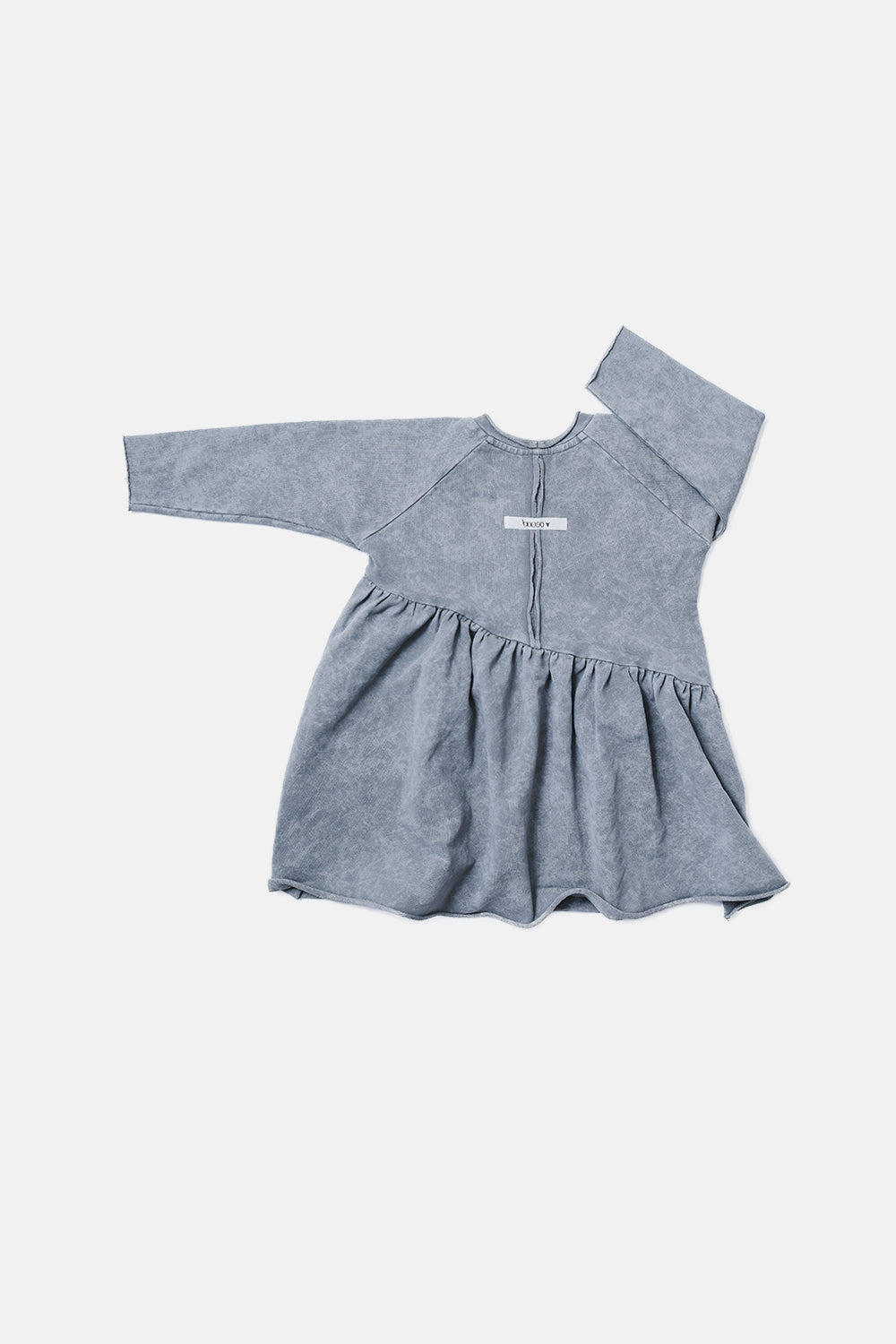 sukienka dziecięca- BEVEL DRESS vintage olive