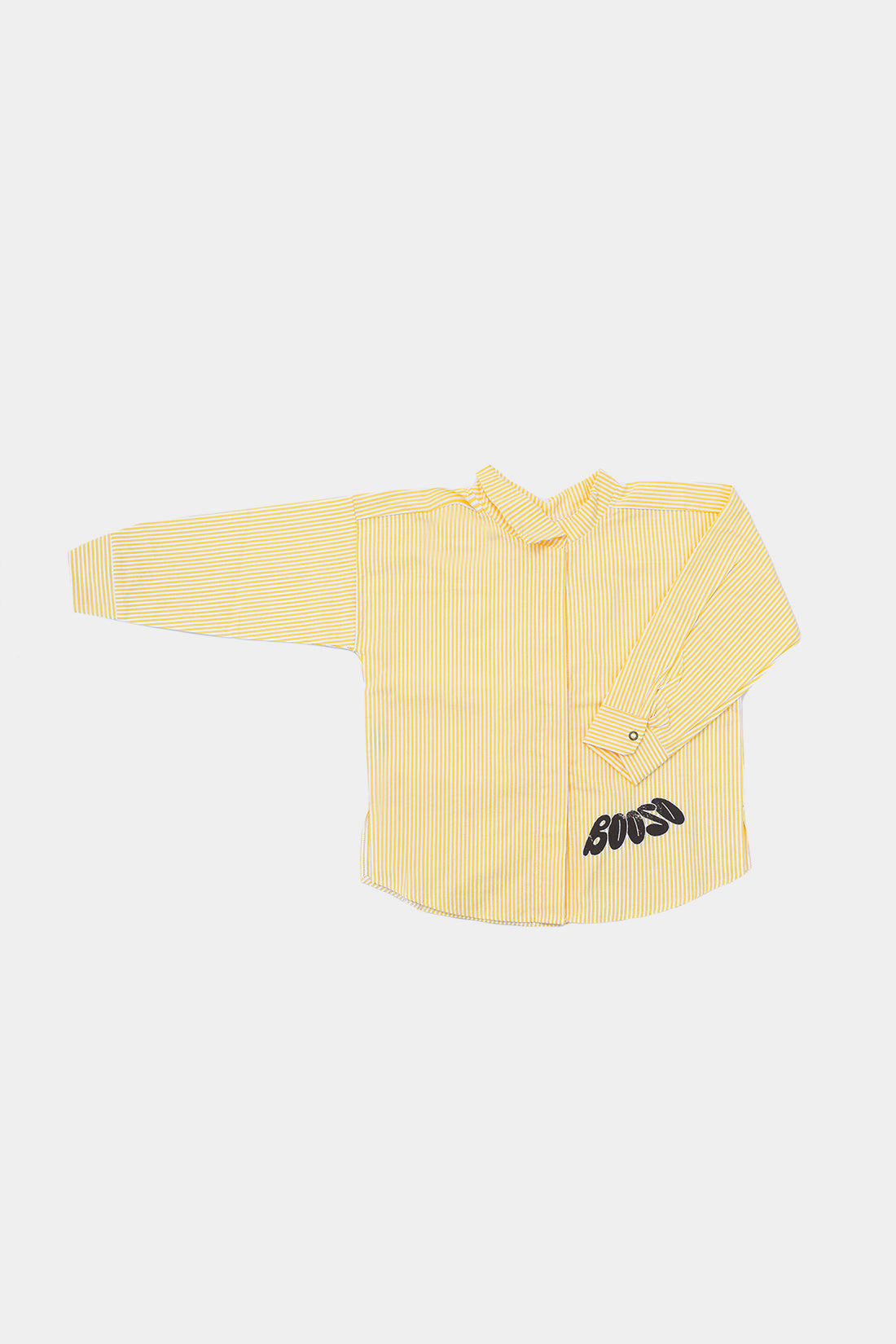 koszula dziecięca- STRIPE BOOSO SHIRT ecru/banana