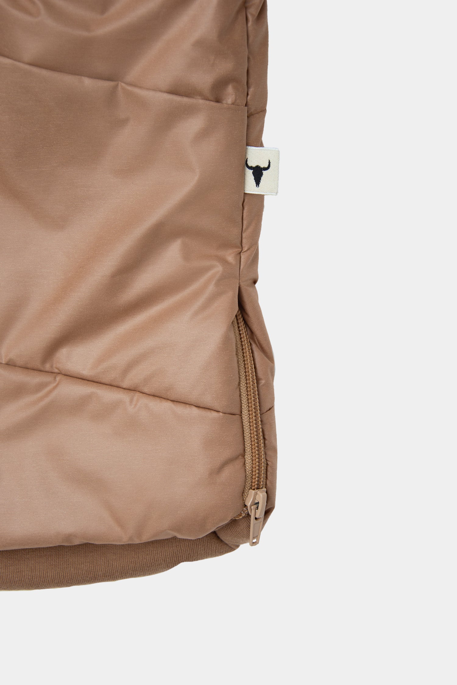 kurtka dziecięca- CAMEL ZIP COAT