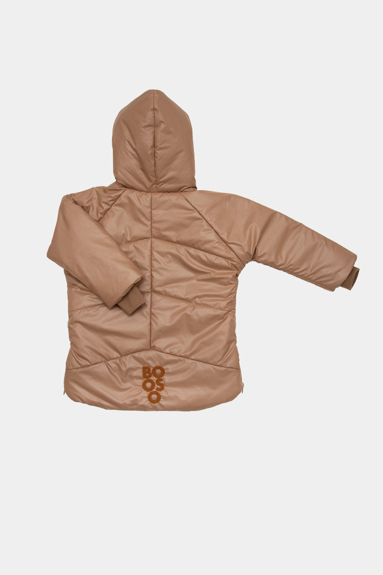 kurtka dziecięca- CAMEL ZIP COAT