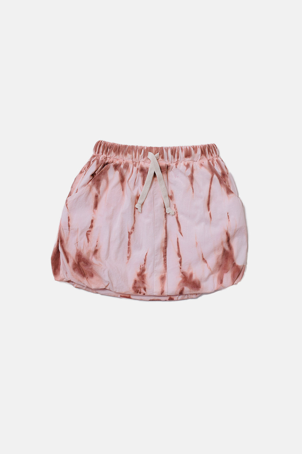 spódnica dziecięca- TIEDYE BALOON SKIRT ecru/terra