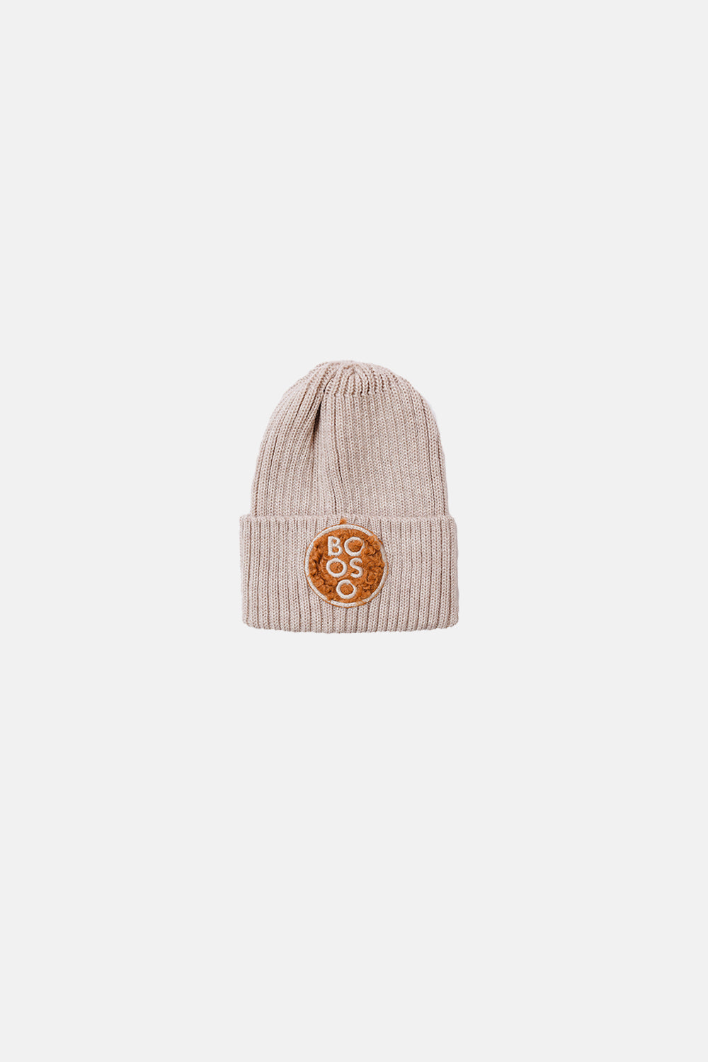 czapka dziecięca- BOOSO BEIGE SAND BEANIE beige