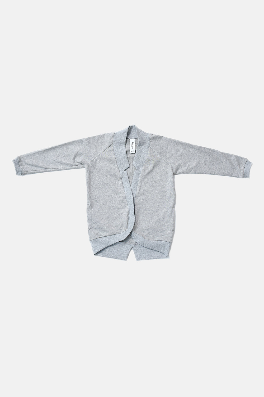 bluza dziecięca- GRAY MARL CARDIGAN gray marl